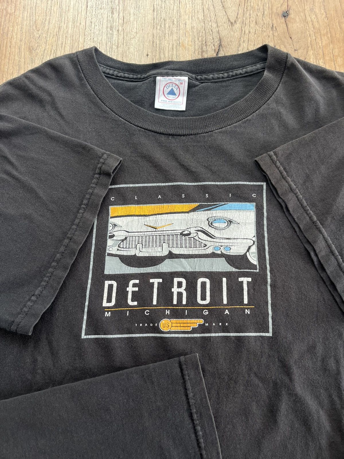 Vintage Vintage Classic Car Detroit Michigan US 90’s T-shirt Size US M / EU 48-50 / 2 - 6 Thumbnail