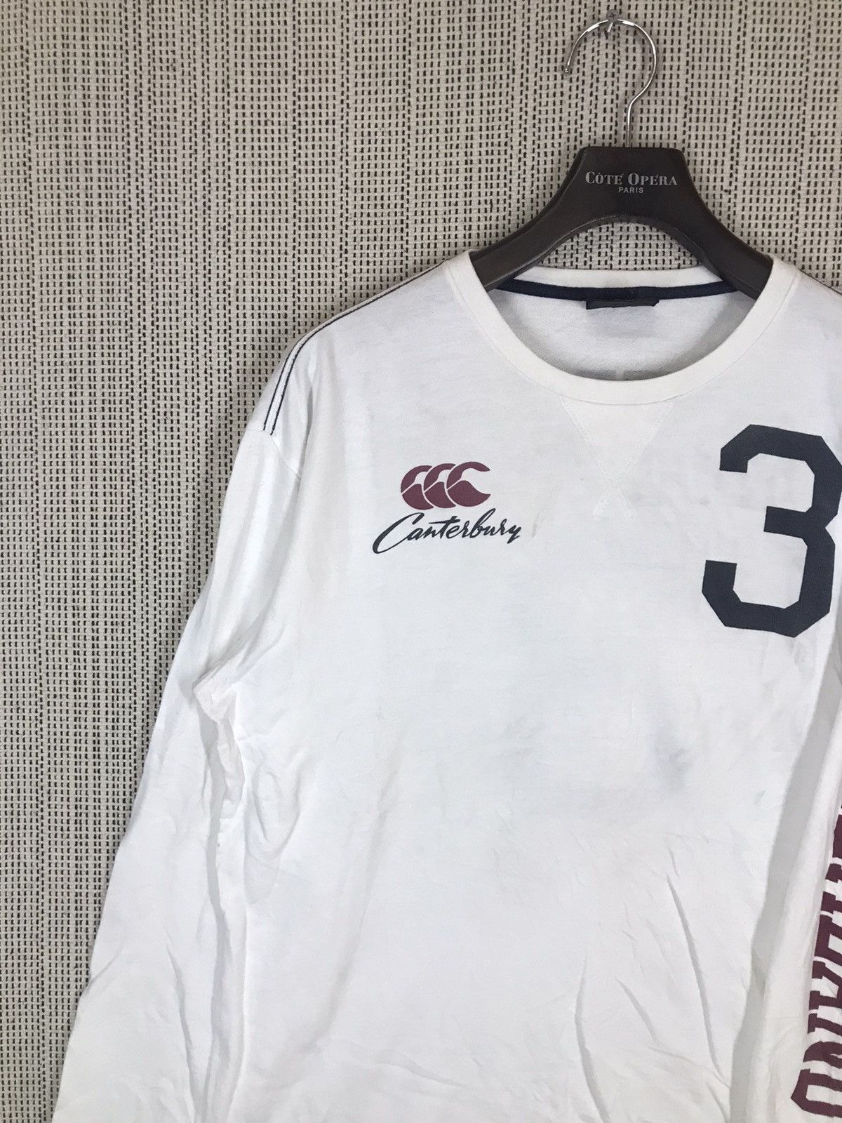 Canterbury of New Zealand ‼️CANTERBURY RUGBY TSHIRT LONGSLEEVE‼️ Size US XL / EU 56 / 4 - 3 Thumbnail