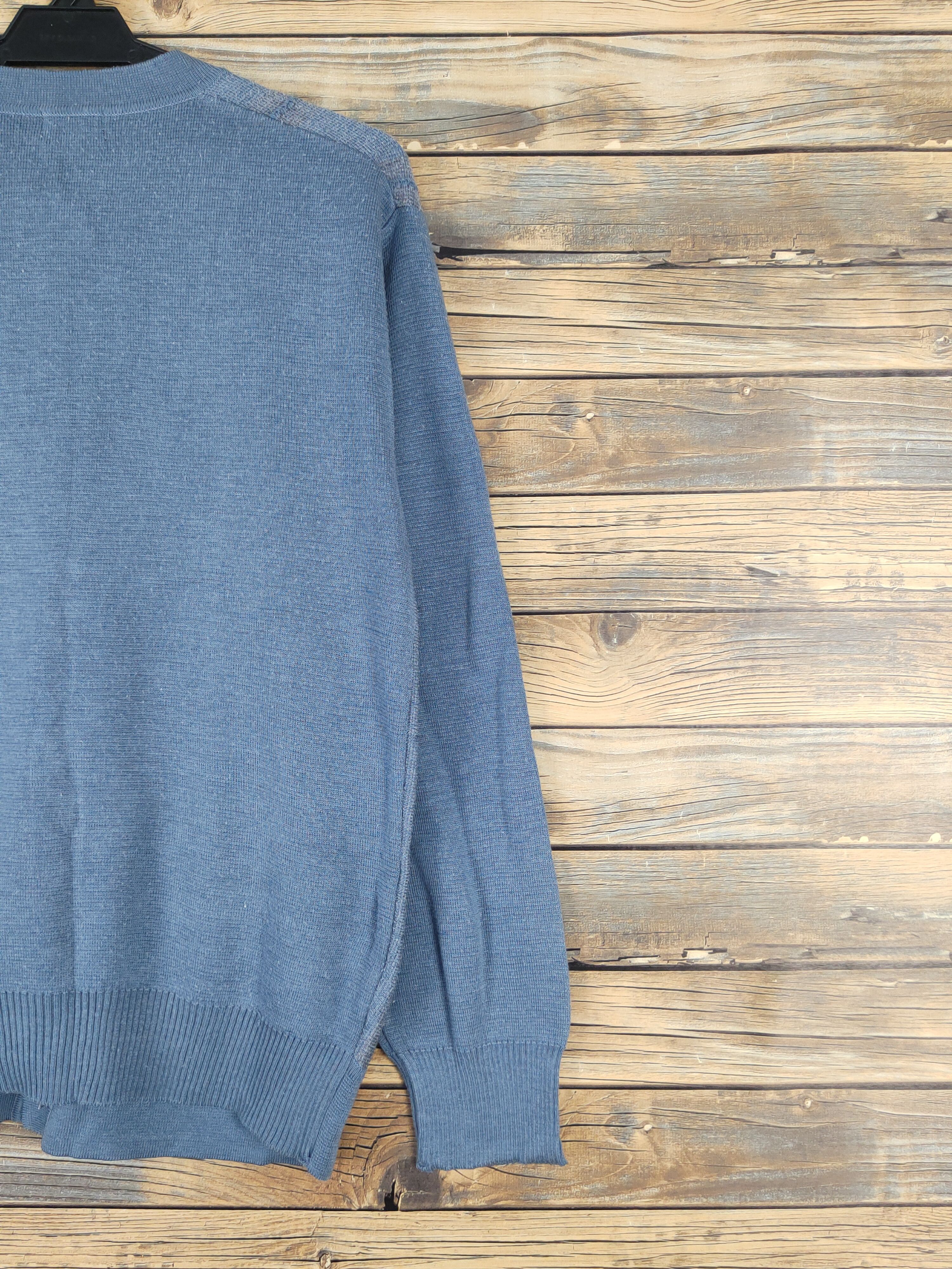 Homespun Knitwear × Japanese Brand Pinnacle Alps Blue Knitwear Cardigan #W1284$0 Size US M / EU 48-50 / 2 - 9 Thumbnail