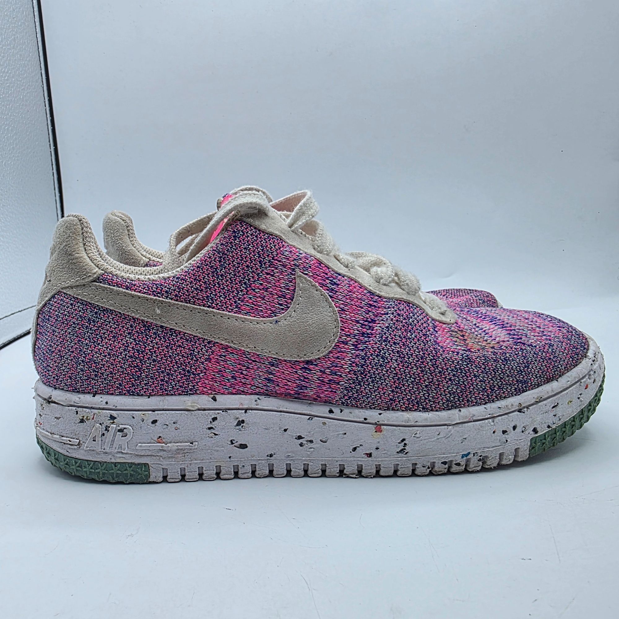 Nike Nike Air Force 1 Crater Knit Pink Purple Fuchsia Glow Womens Size US 6 / IT 36 - 12 Thumbnail