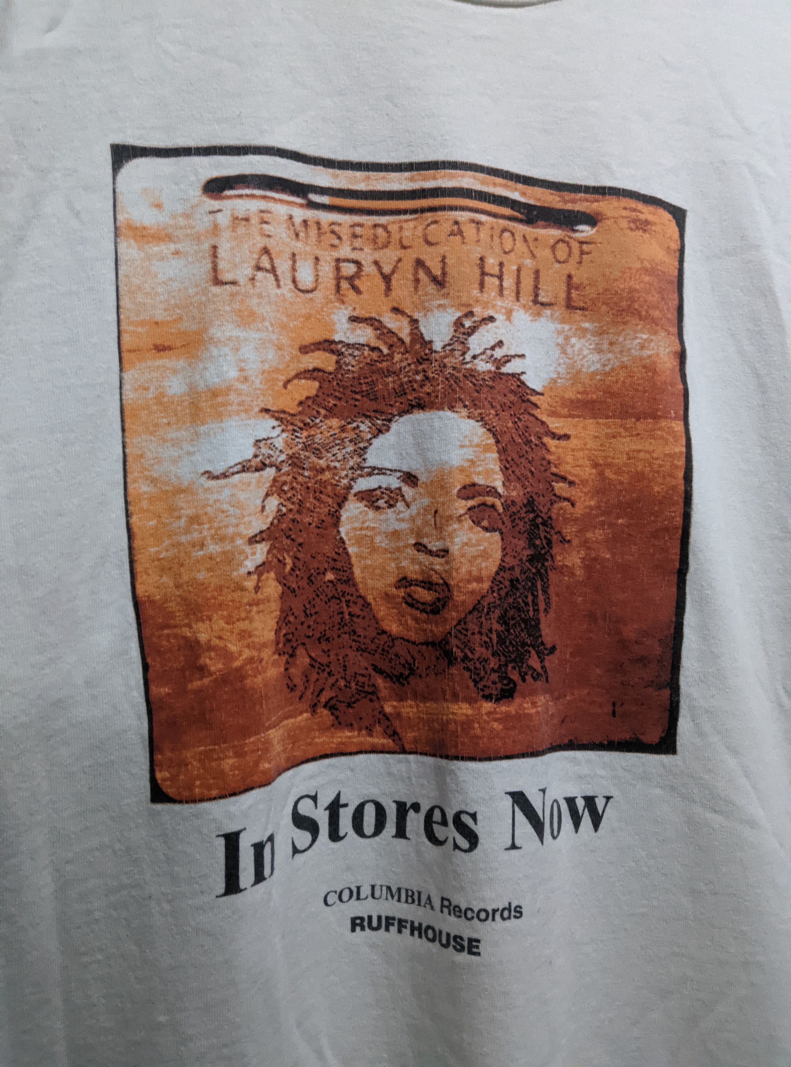 Rap Tees Vintage 1999 Lauryn hill the misseducation promo t shirt Size US XL / EU 56 / 4 - 2 Thumbnail