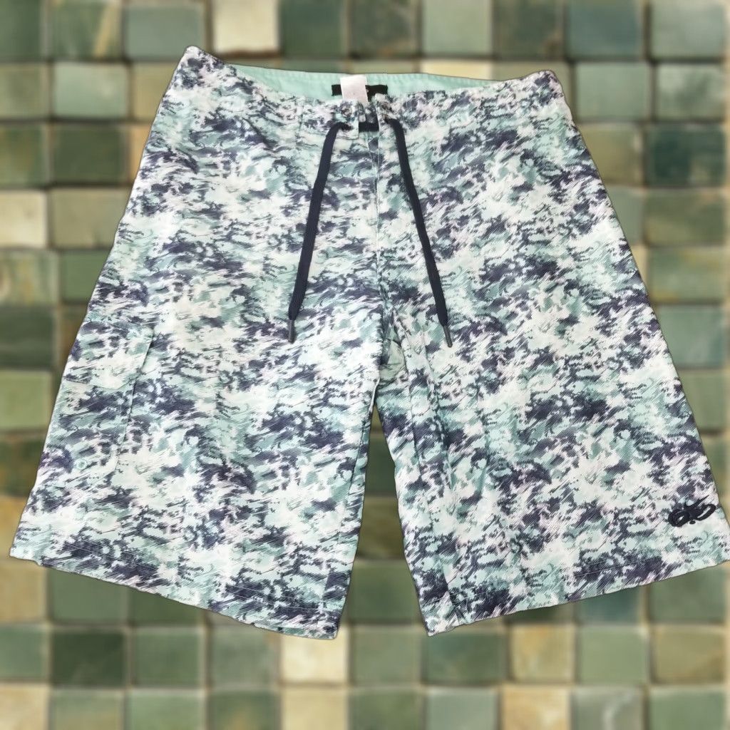 Nike Nike Swim Trunks Mens 30 Blue Print Board Shorts Swiming Bathing Suit Pool Surf Mens Size US 30 / EU 46 - 1 Thumbnail