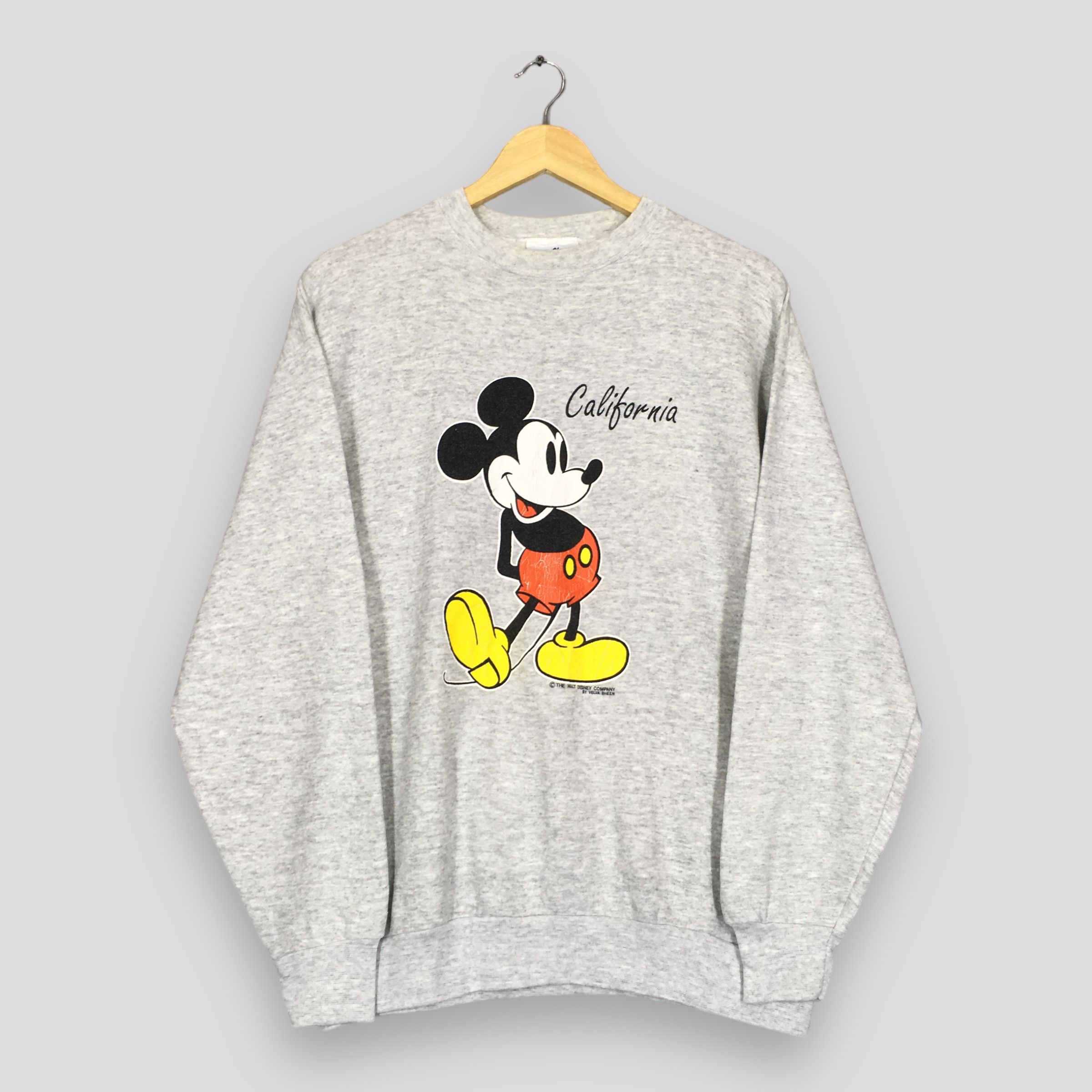 Mickey Mouse × Vintage Vintage 90's Mickey Mouse California Sweatshirts Large Size US L / EU 52-54 / 3 - 1 Thumbnail