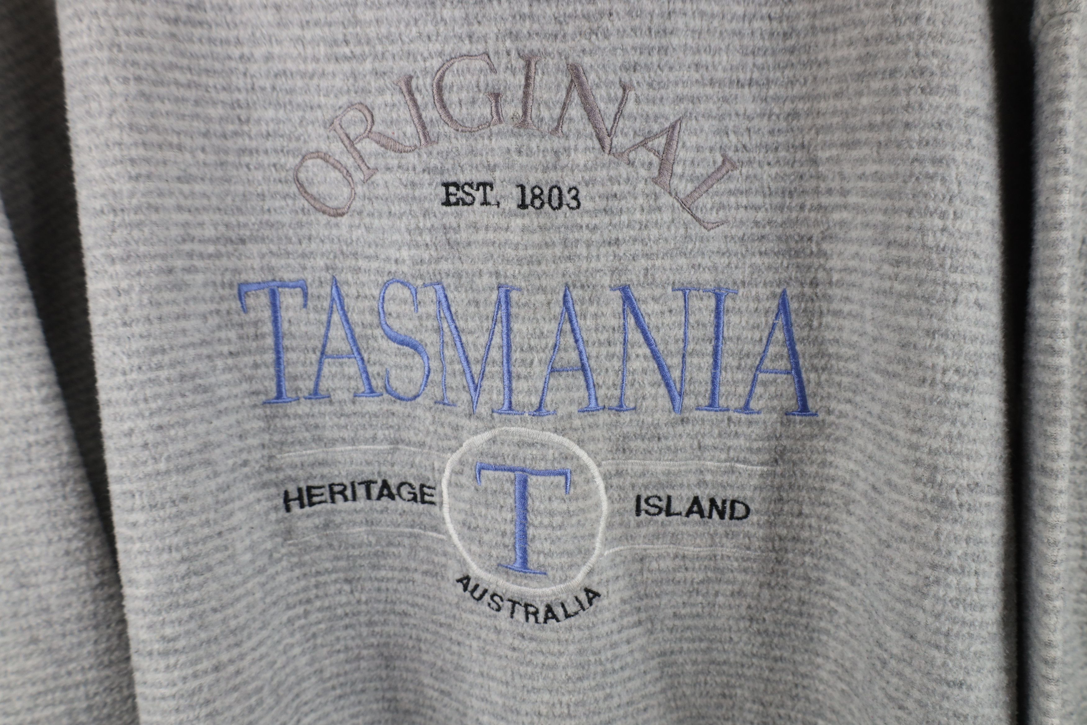 Vintage Vintage 90s Streetwear Australia Fleece Pullover Sweater Size L / US 10 / IT 46 - 4 Thumbnail