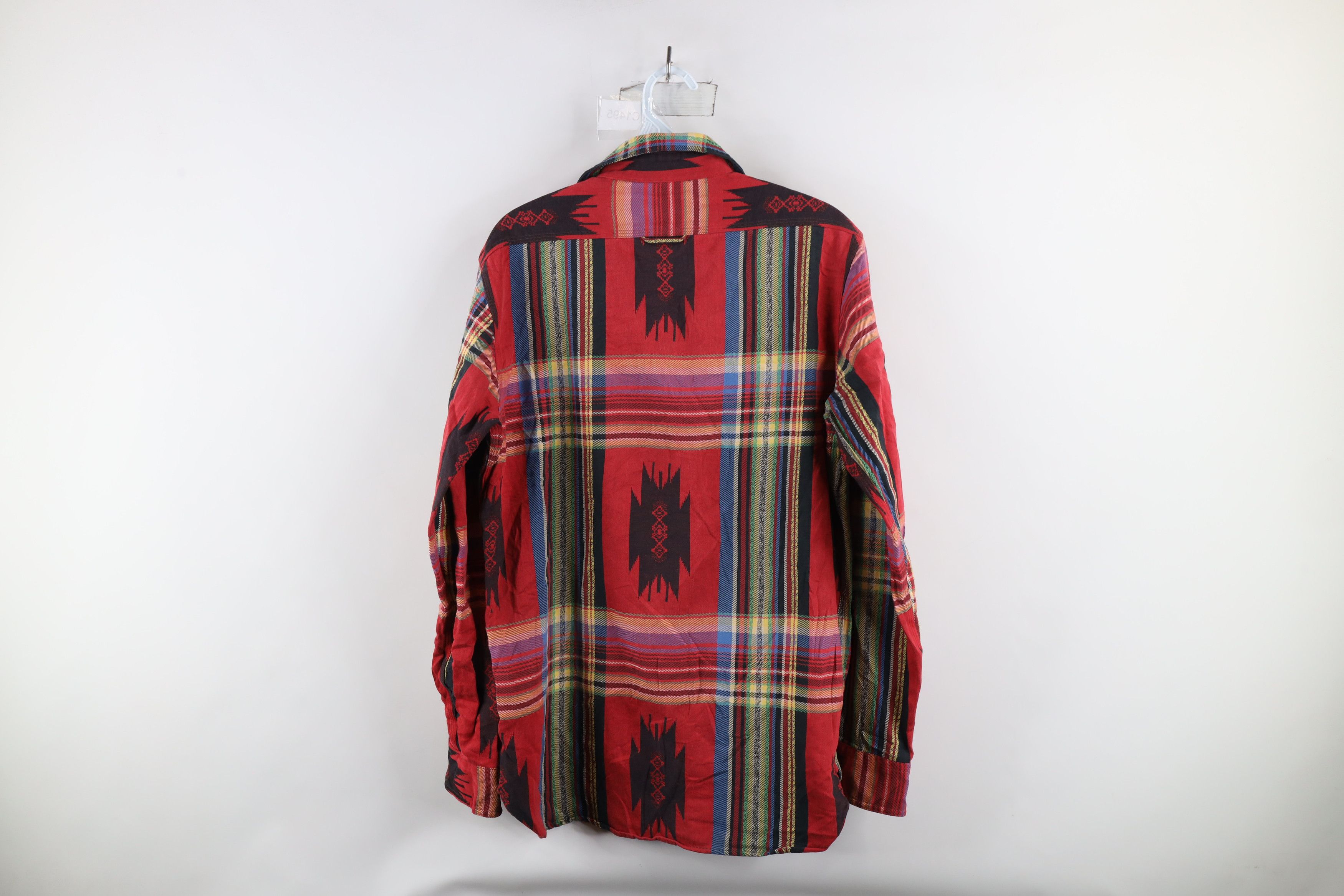Ralph Lauren × Vintage Vintage Ralph Lauren Southwestern Collared Button Shirt Size US S / EU 44-46 / 1 - 9 Thumbnail