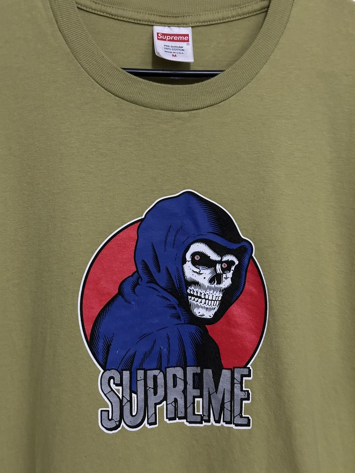 Supreme Supreme Reaper Tee Size US M / EU 48-50 / 2 - 2 Thumbnail