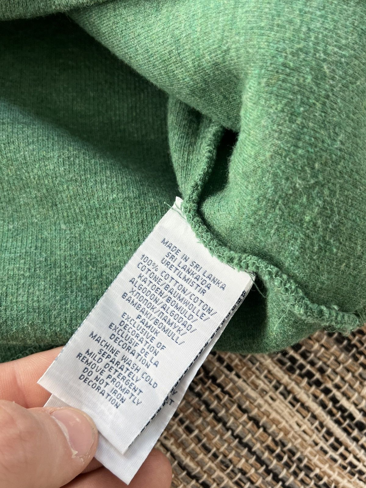 Polo Ralph Lauren Vintage Polo Ralph Lauren Half Zip Sweatshirt Green Y2K Size US M / EU 48-50 / 2 - 10 Thumbnail
