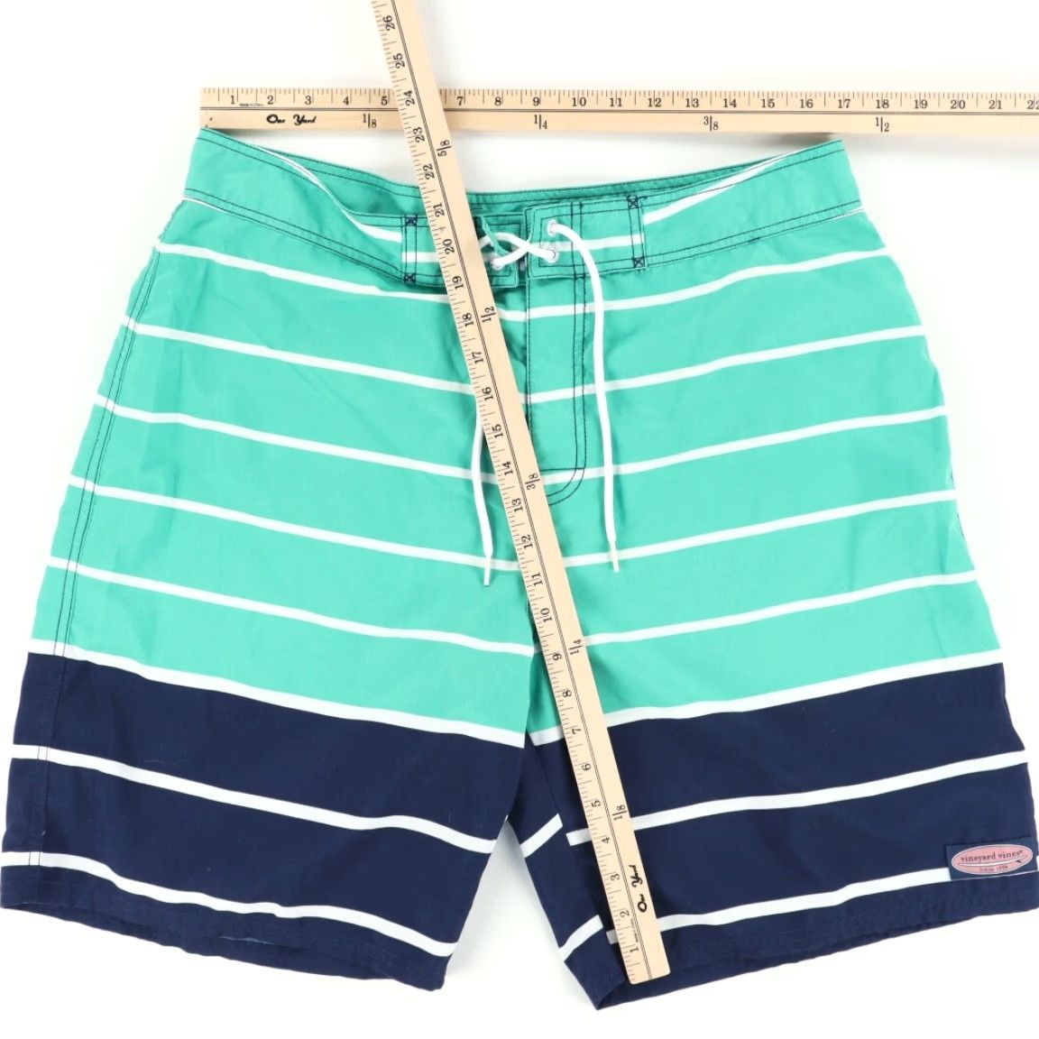 Vineyard Vines Vineyard Vines Board Shorts 21" Green Colorblock Men's 36 Size US 36 / EU 52 - 3 Thumbnail
