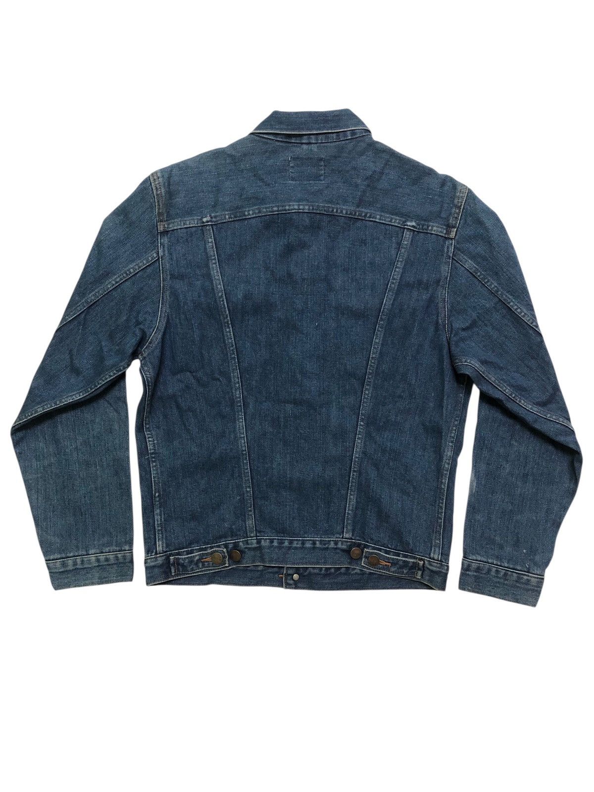 Wrangler Vintage 80s Wrangler 124MJ Denim Jacket Size US L / EU 52-54 / 3 - 3 Thumbnail