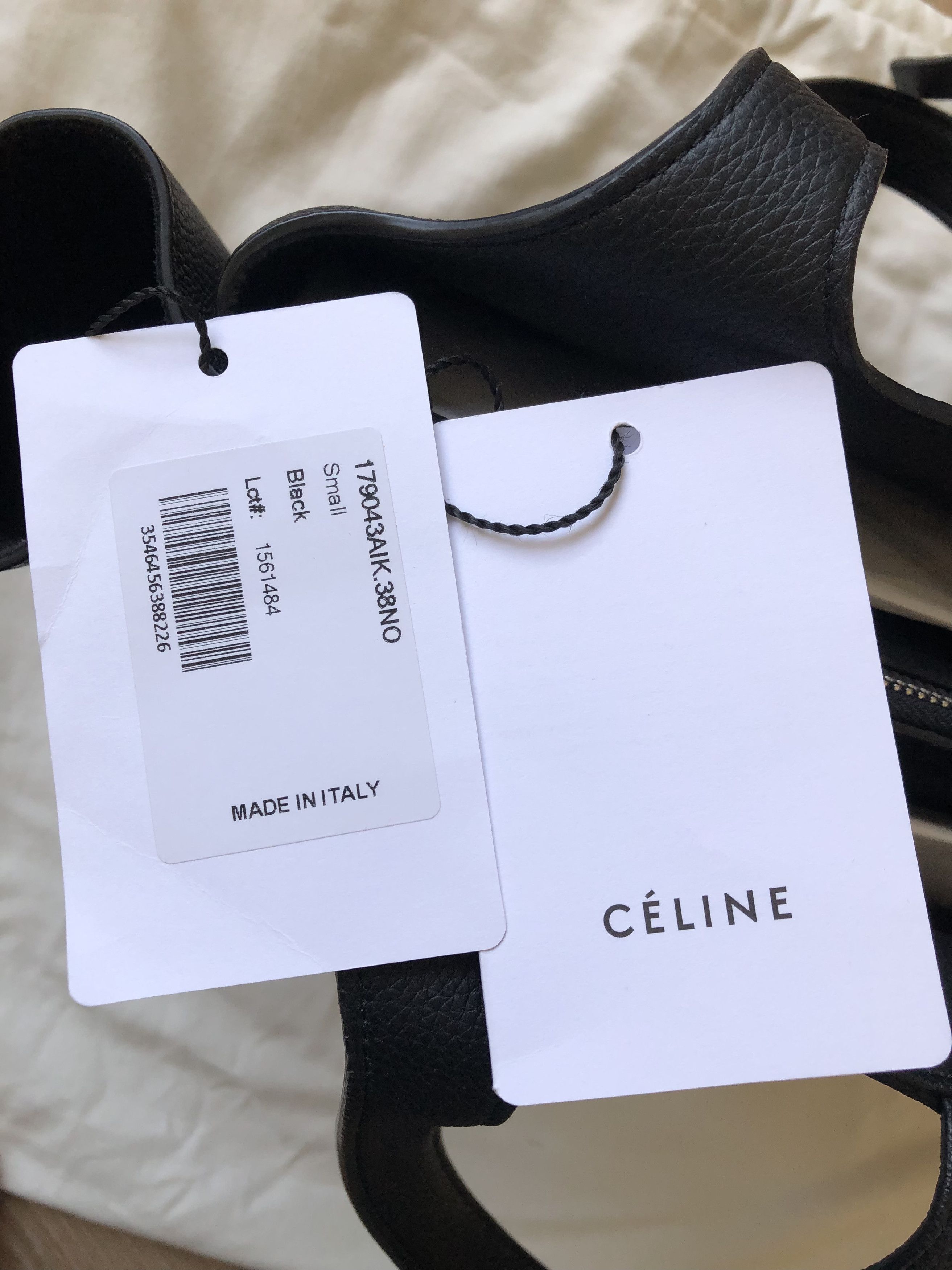 Celine Celine Trifold Small Tote Bag Black Size ONE SIZE - 11 Thumbnail