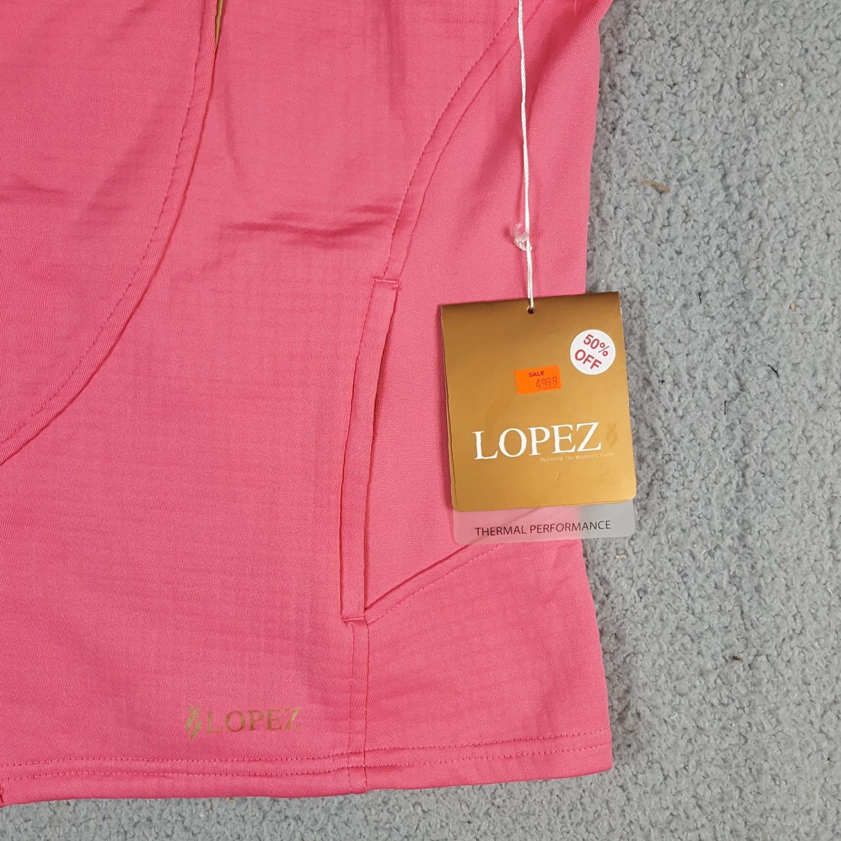 Pinko Lopez Preppy Pink Micro Fleece Lined Womens Size M Zip Up Vest Windbreaker Golf Jacket Size M / US 6-8 / IT 42-44 - 4 Thumbnail