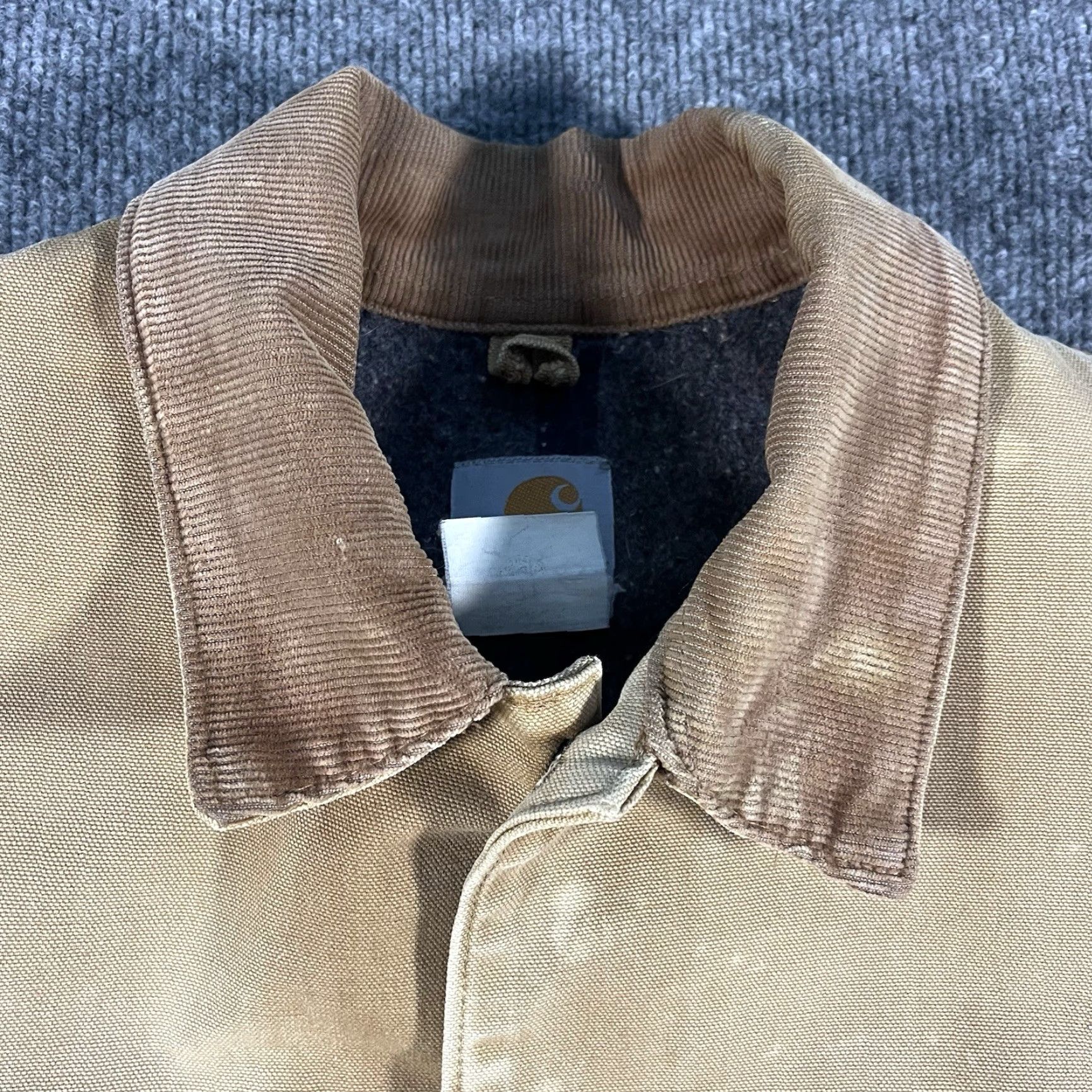 Carhartt VINTAGE Carhartt Blanket Button Up Chore Barn Workwear Jacket CO1 BRN 44 Large Size US M / EU 48-50 / 2 - 3 Thumbnail
