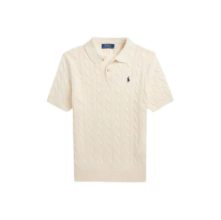 Polo Ralph Lauren Polo Ralph Lauren Cable Knit Logo Embroidered Polo Size US XS / EU 42 / 0 - 1 Thumbnail
