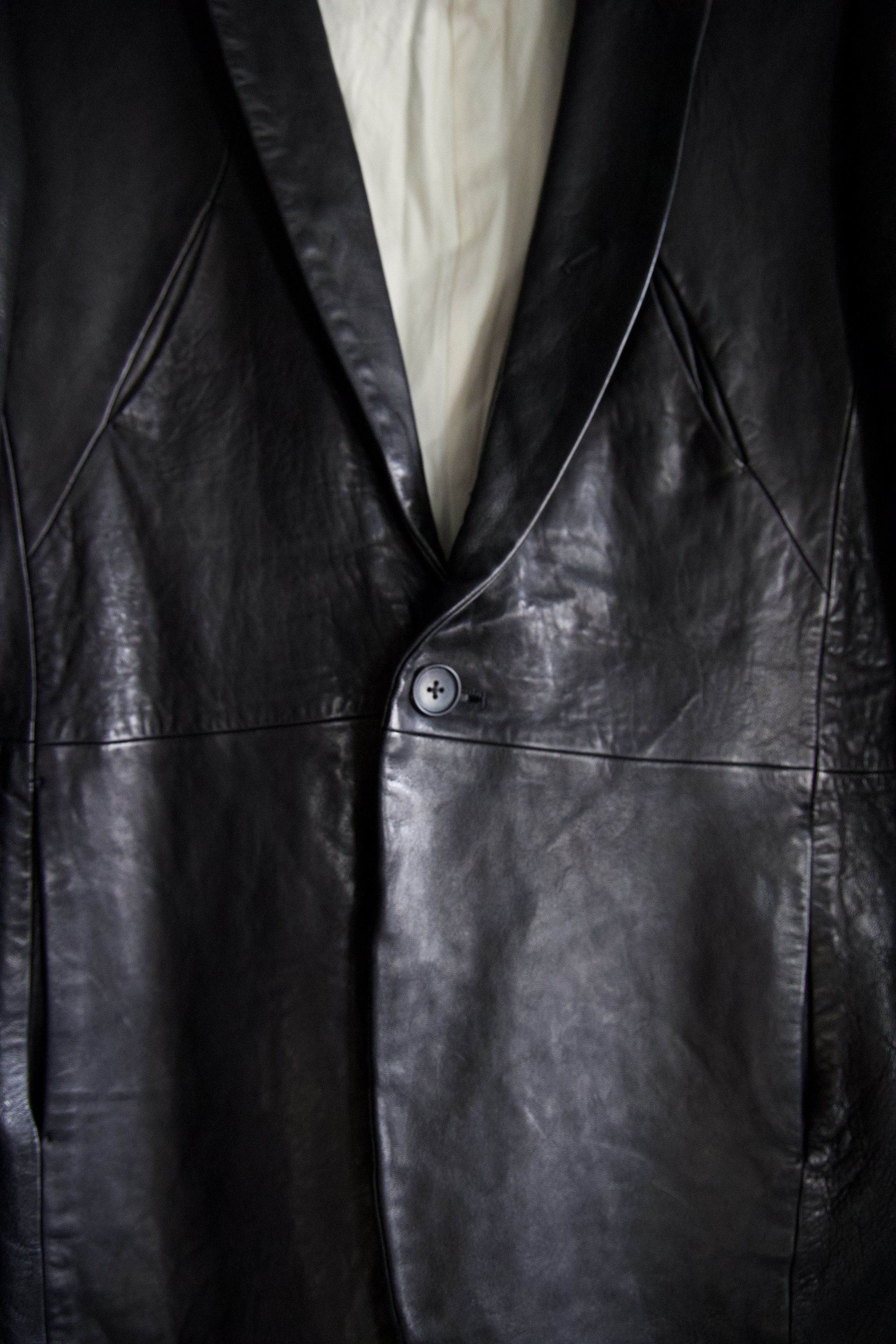 The Viridi-anne the viridi-anne leather blazer Size US S / EU 44-46 / 1 - 2 Thumbnail