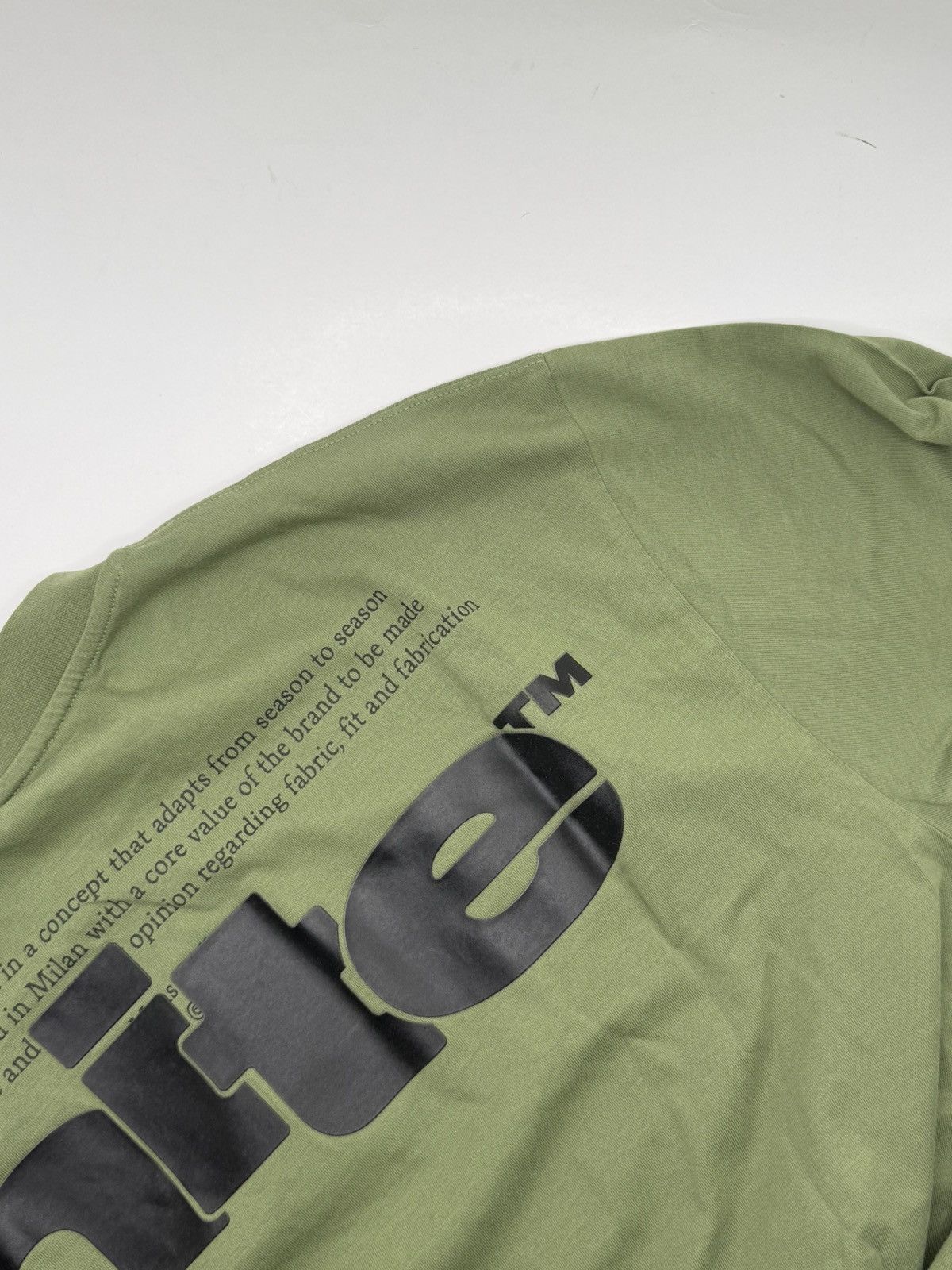 Off-White Off-White Men's Shared Logo Tee Olive XS Size US XS / EU 42 / 0 - 7 Thumbnail