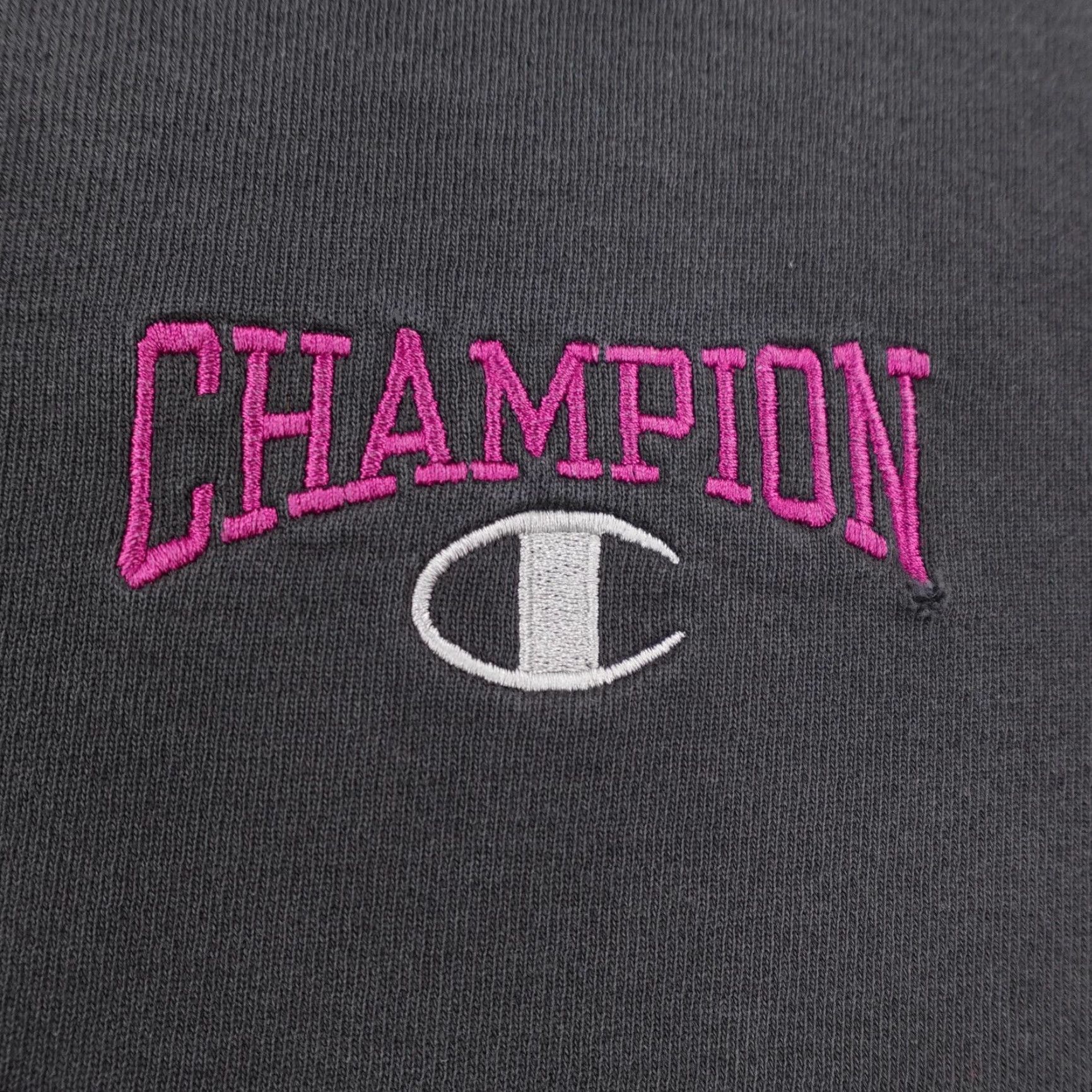 Champion Vintage Champion Sweatshirt Mens 2XL Black Crewneck Pullover Sweater Warmup 90s Size US XXL / EU 58 / 5 - 3 Thumbnail