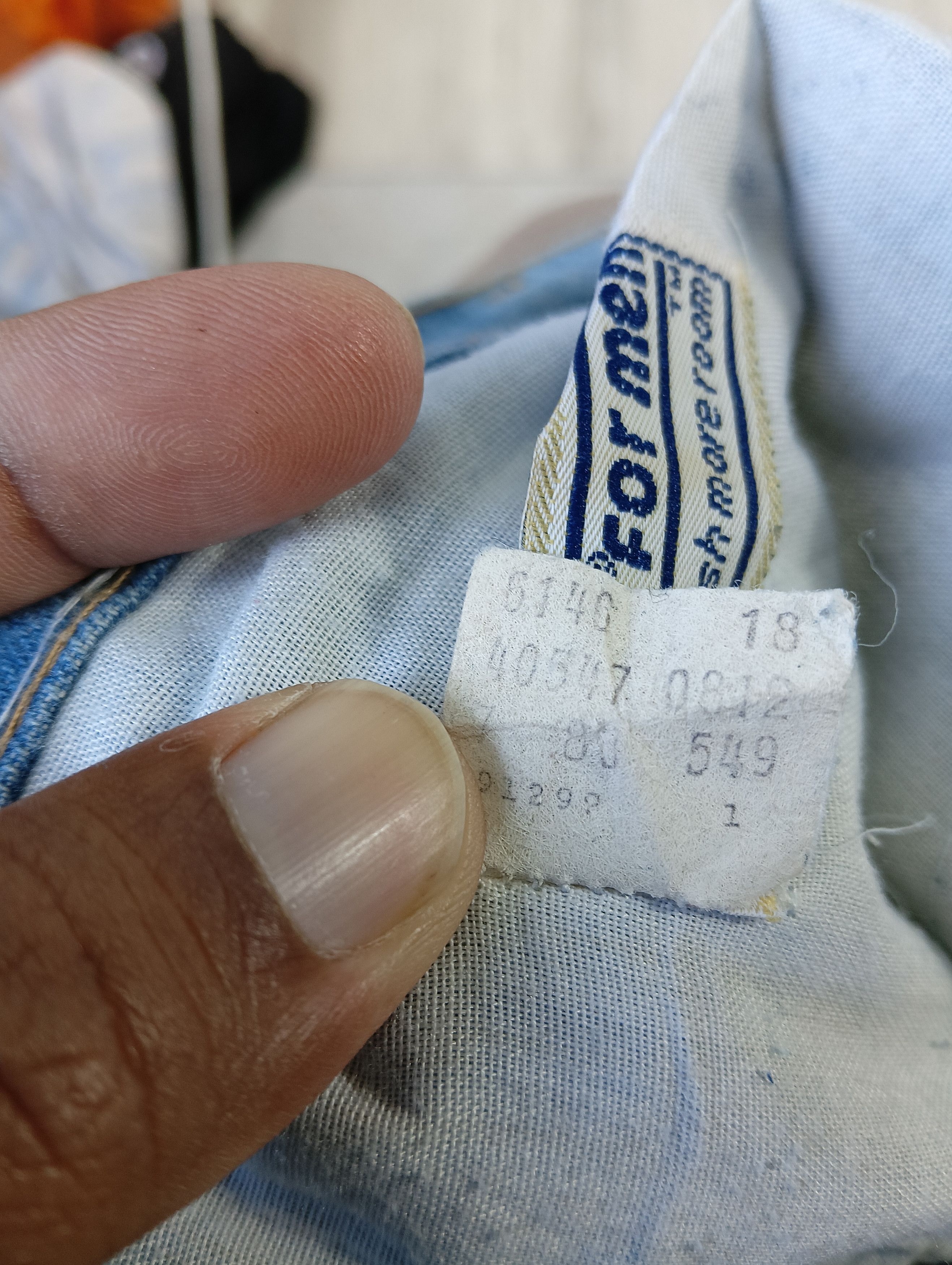 Levi's vintage LEVIS ORANGE TAB 80s VINTAGE DISTREESED JEANS Size US 40 / EU 56 - 9 Thumbnail