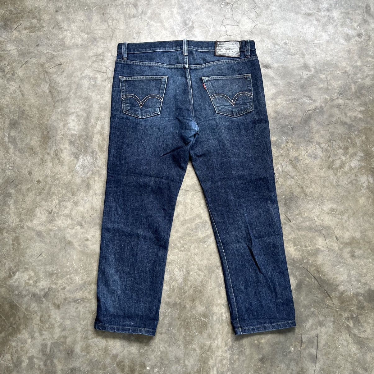 Levi's Levi’s Preshrunk 523 Indigo Blue Jeans Size US 38 / EU 54 - 2 Thumbnail