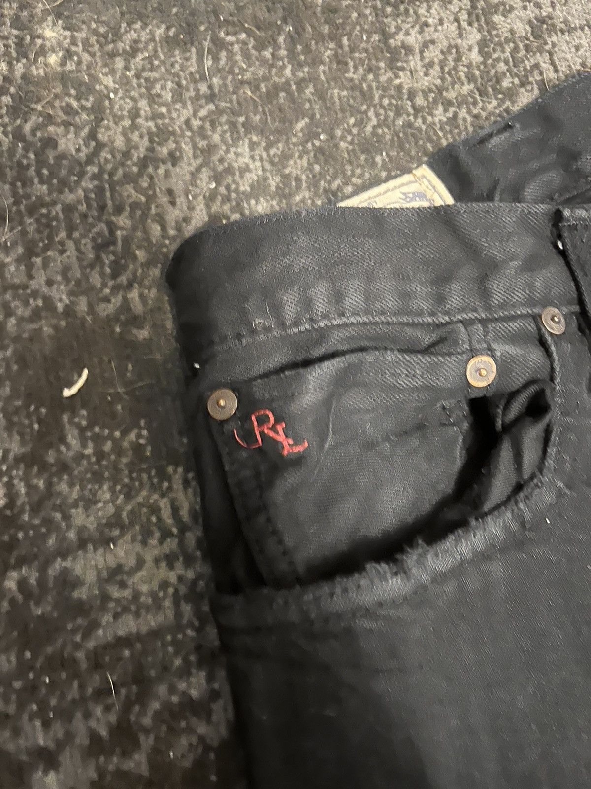 Polo Ralph Lauren Black Polo Ralph Lauren jeans. 9/10 great condition. Size US 38 / EU 54 - 1 Thumbnail