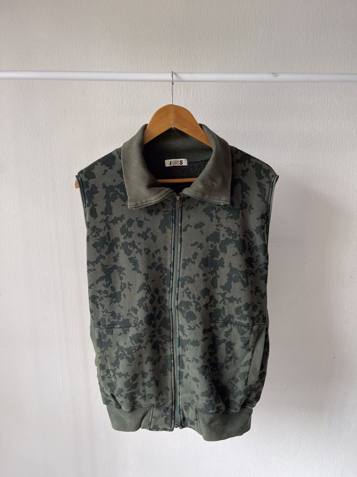 Issey Miyake × Tsumori Chisato 80s Issey Miyake Small Part Polo Sweatshirt Size US M / EU 48-50 / 2 - 7 Thumbnail