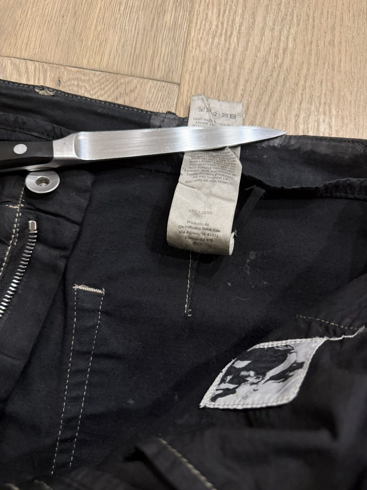 Rick Owens Rick Owens Double Layer Aircuts Size US 31 - 6 Thumbnail