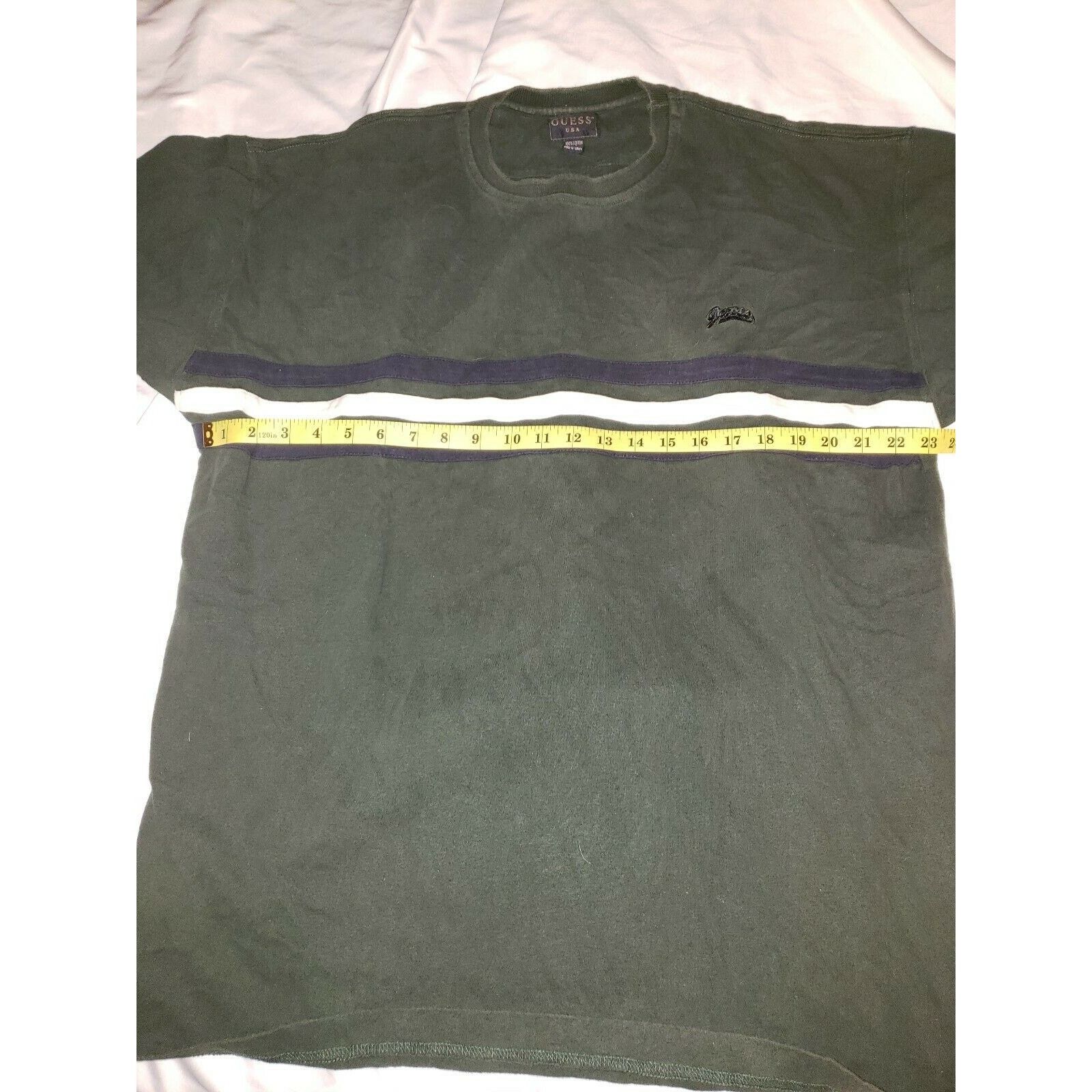Guess Vtg Guess USA American Tradition Spellout T-shirt Size US XXL / EU 58 / 5 - 3 Thumbnail