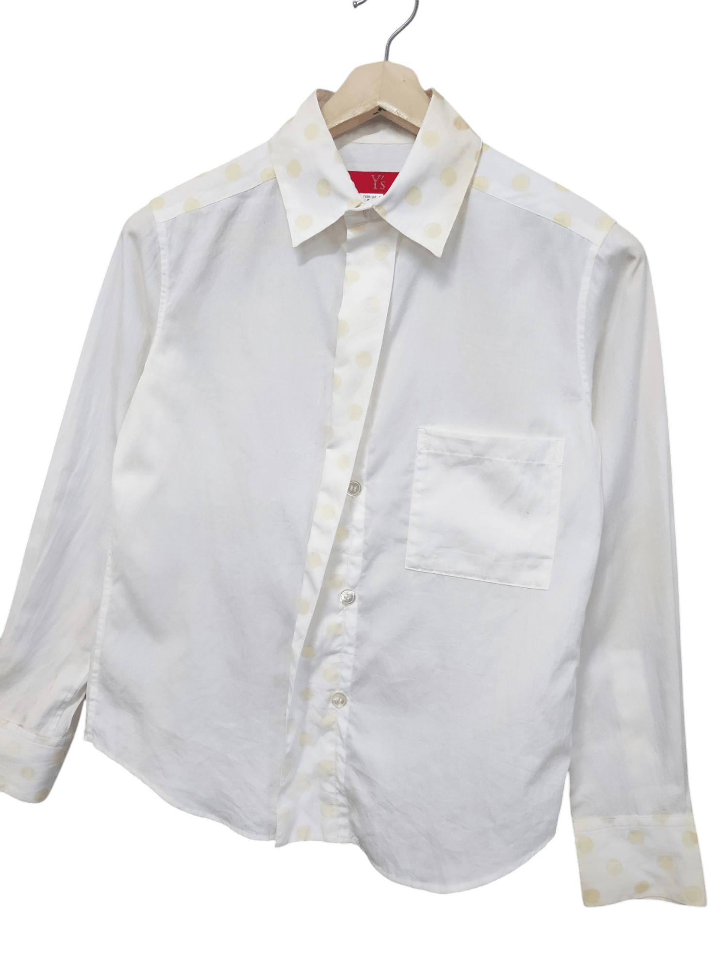 Japanese Brand × Y's Yamamoto Y's Yohji Yamamoto Polka dot womans Button Up Size M / US 6-8 / IT 42-44 - 2 Thumbnail