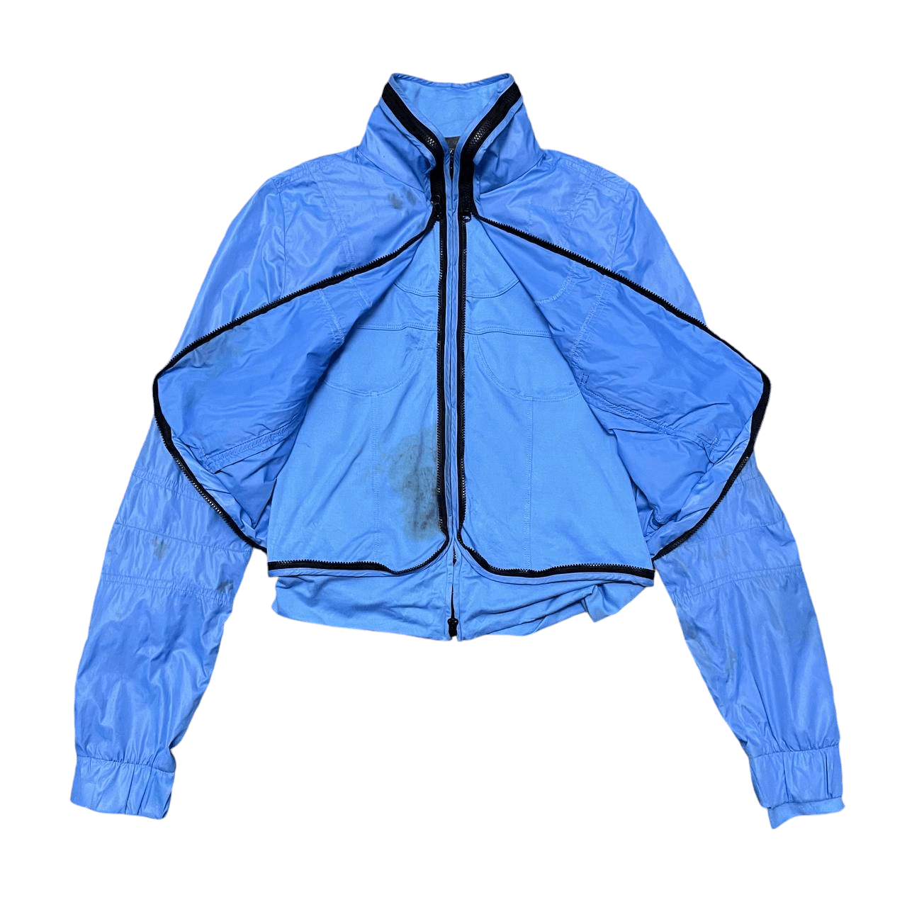 Adidas × Stella McCartney Adidas Stella McCartney Cropped Zipper Jacket Size M / US 6-8 / IT 42-44 - 9 Thumbnail