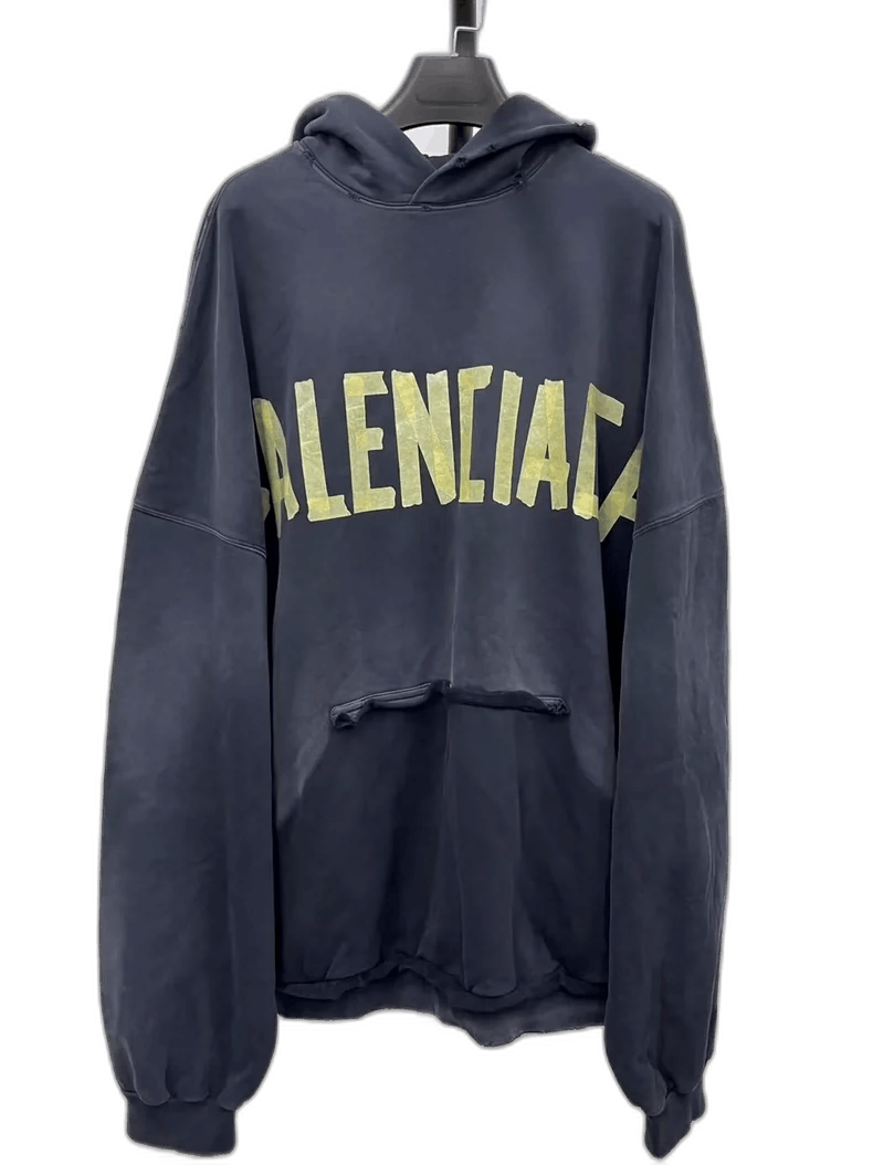 Balenciaga Balenciaga TAPE Graphic Hoodie Sweatshirt-2505 Size US L / EU 52-54 / 3 - 1 Thumbnail