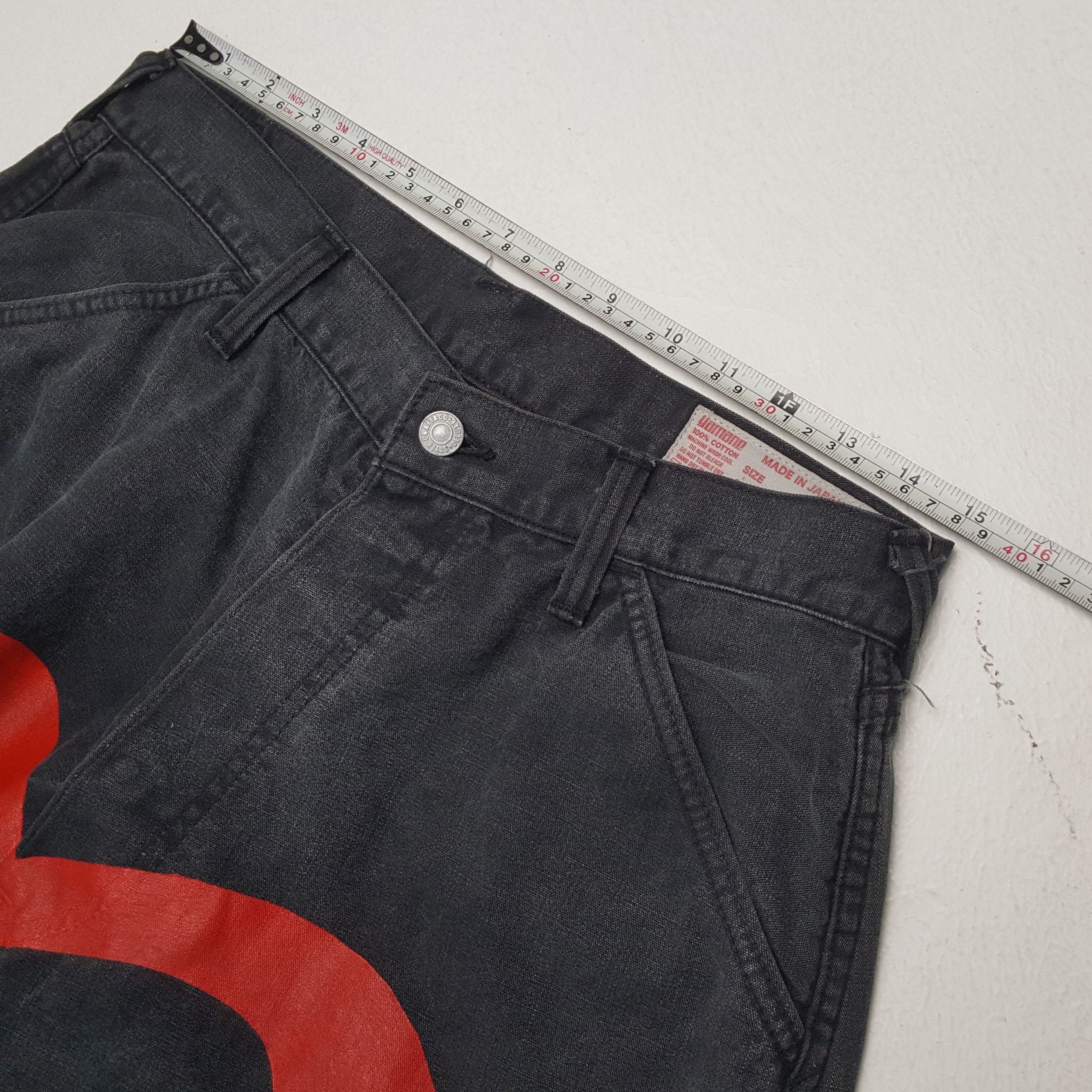 Evisu × Japanese Brand × Vintage Vintage EVISU Japanese Brand Daicock Custom Black Jeans Size US 30 / EU 46 - 7 Thumbnail