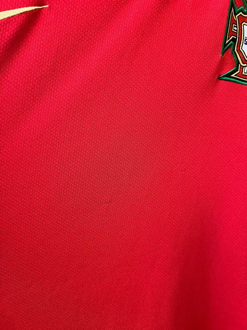 Nike 2008/10 PORTUGAL TEAM HOME SOCCER JERSEY FOOTBALL SHIRT 2XL Size US XXL / EU 58 / 5 - 8 Thumbnail