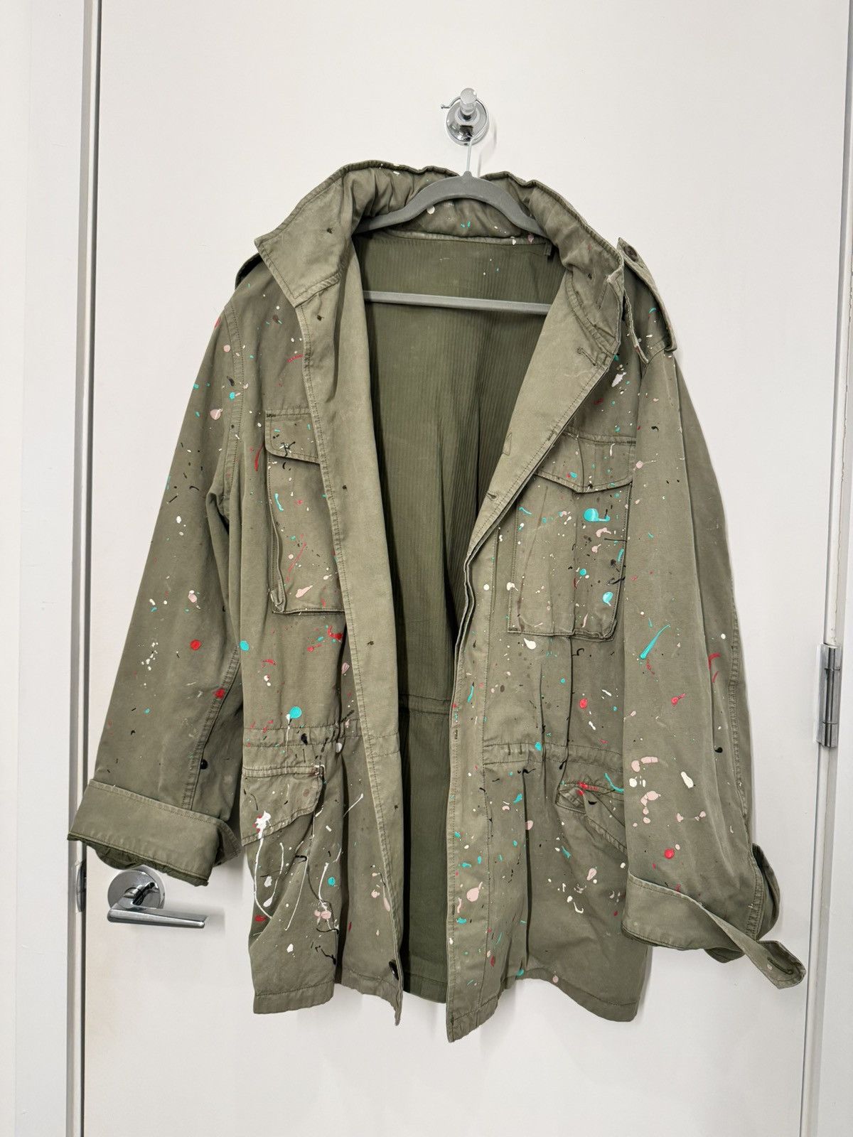 Vintage Custom Vintage Military Style Trenchcoat Size US L / EU 52-54 / 3 - 1 Thumbnail