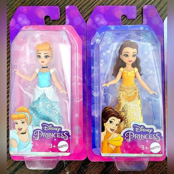 Disney Princess Mini Doll 6 Piece Bundle Set NIB Size ONE SIZE - 7 Thumbnail