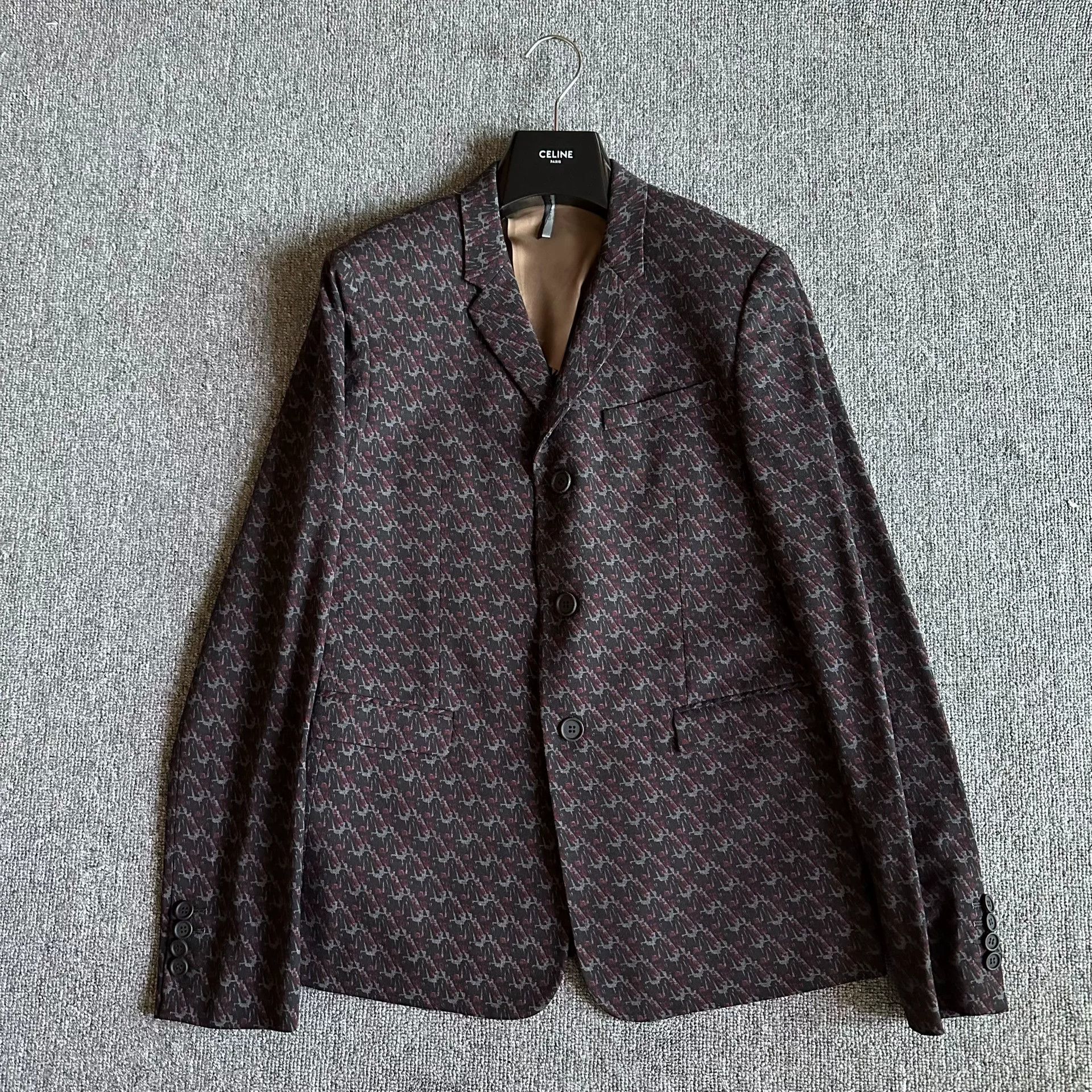 Dior Dior Houndstooth Print Blazer Size US M / EU 48-50 / 2 - 1 Thumbnail