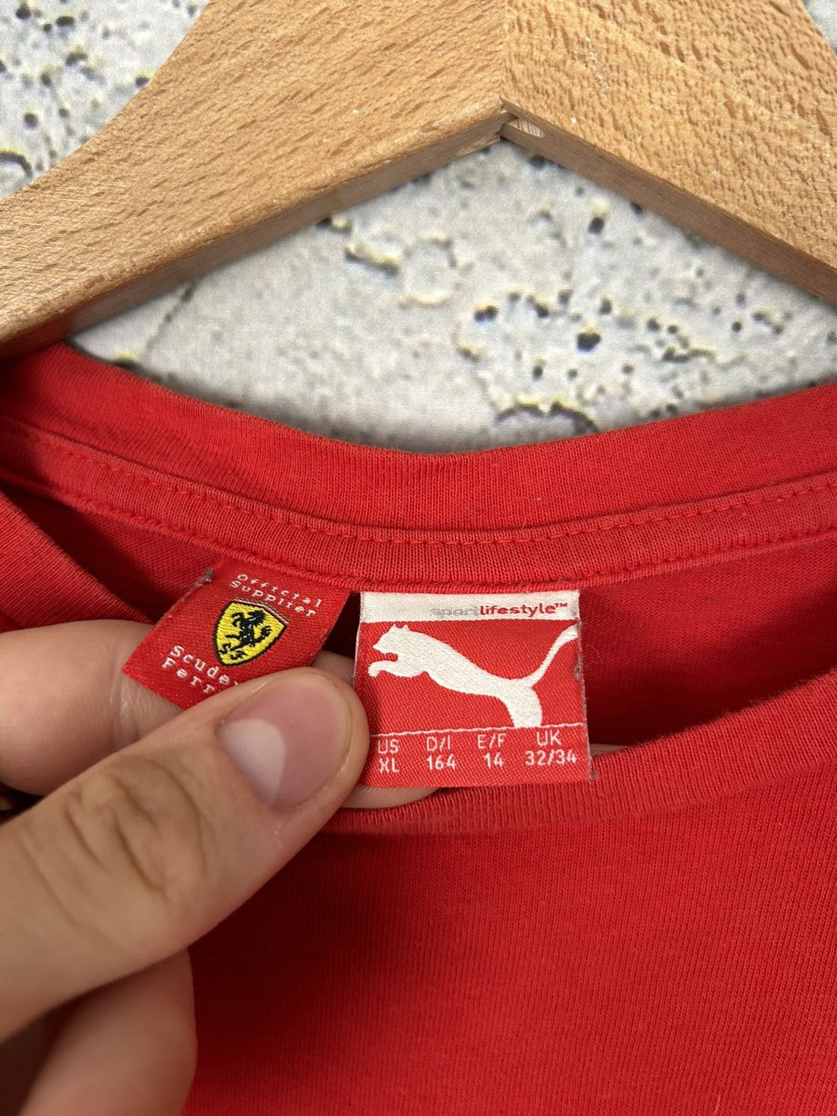 Ferrari Vintage Ferrari F1 Racing Motorsport Graphic Tee 00s Y2K Size US S / EU 44-46 / 1 - 7 Thumbnail