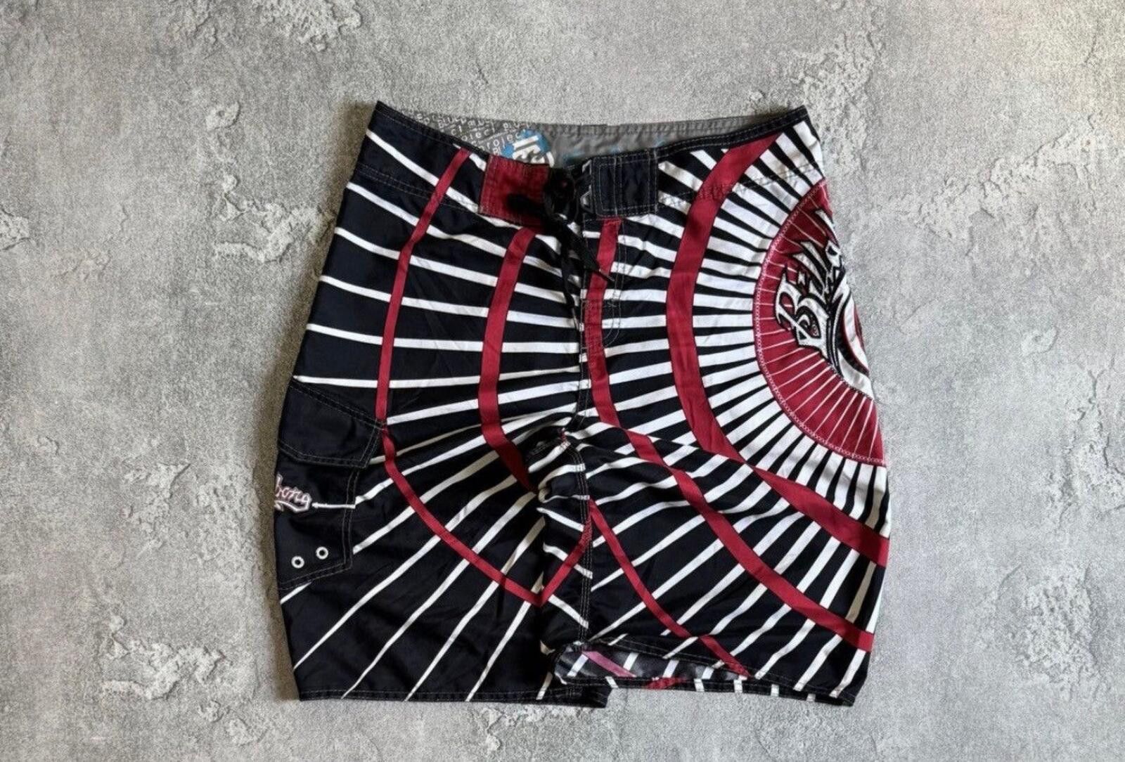 Billabong Billabong Grail Andy Iron Surf Board Shorts Red Mens XL 90s Size US 36 / EU 52 - 1 Thumbnail