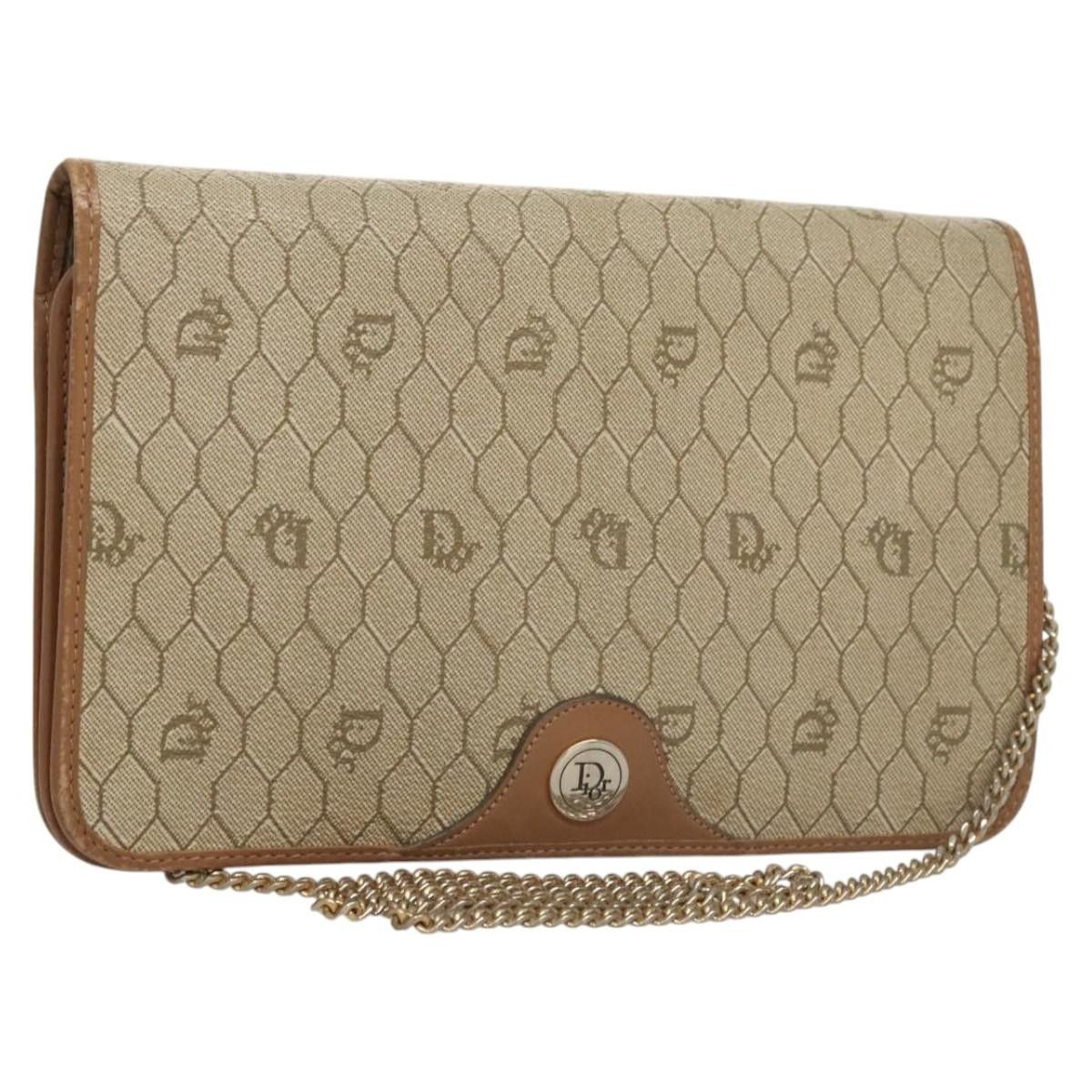 Dior Christian Dior Vintage Honeycomb chain Canvas Size ONE SIZE - 1 Thumbnail