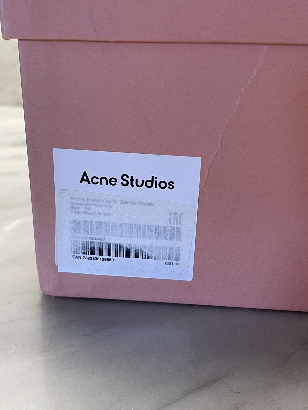 Acne Studios Acne Studios high top Stockholm pop sneakers leather Size US 8.5 / EU 41-42 - 17 Thumbnail