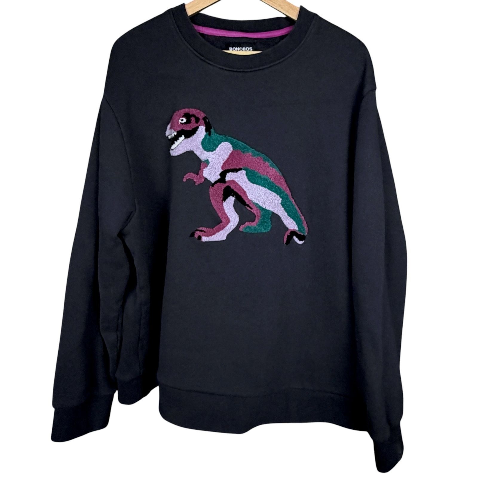 Bonobos Bonobos Men's XXL Critter Collection Dinosaur Gray Crewneck Size US XXL / EU 58 / 5 - 9 Thumbnail