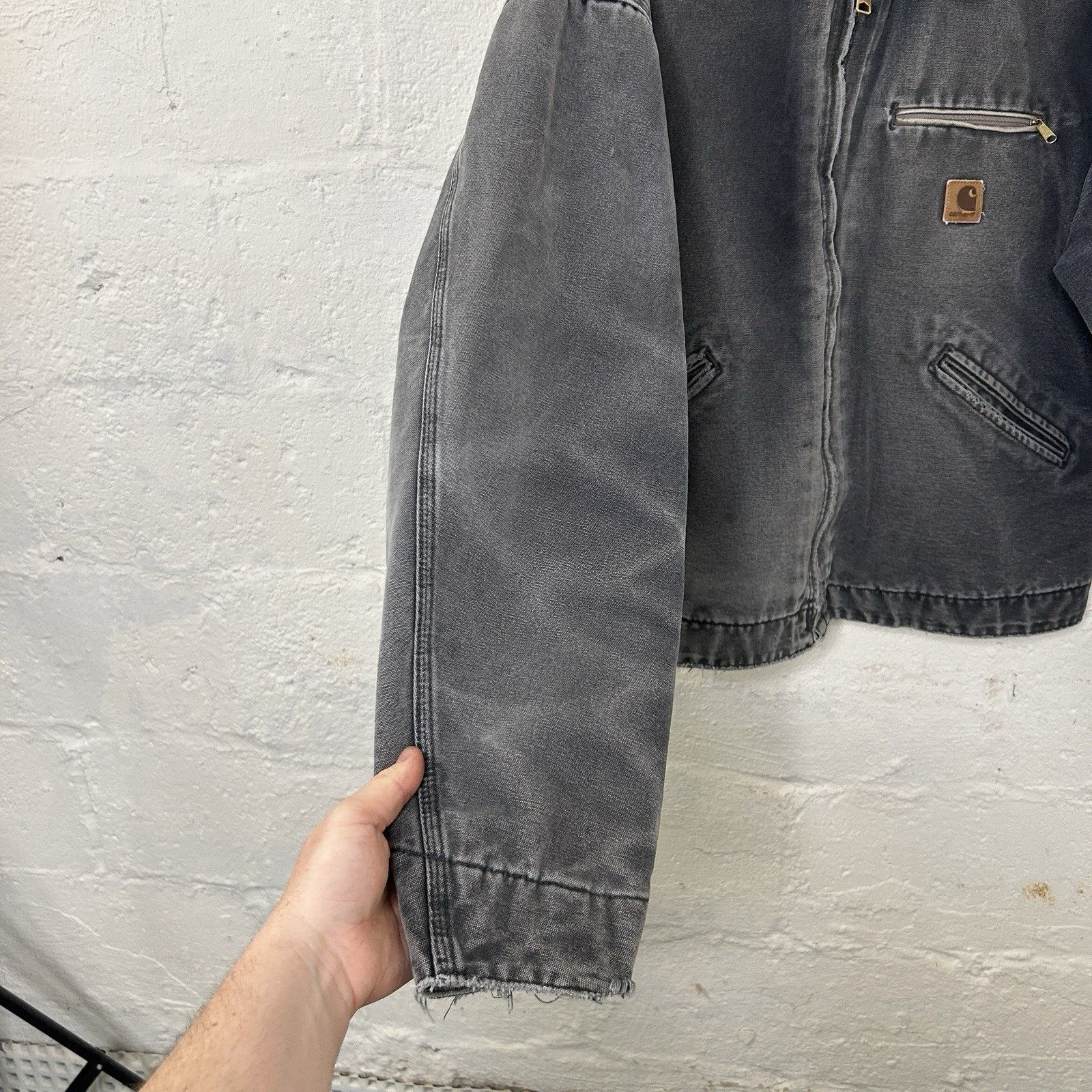 Carhartt Vintage Carhartt Blanket-Lined Detroit Jacket “Petrol” J97 Size US XL / EU 56 / 4 - 8 Thumbnail
