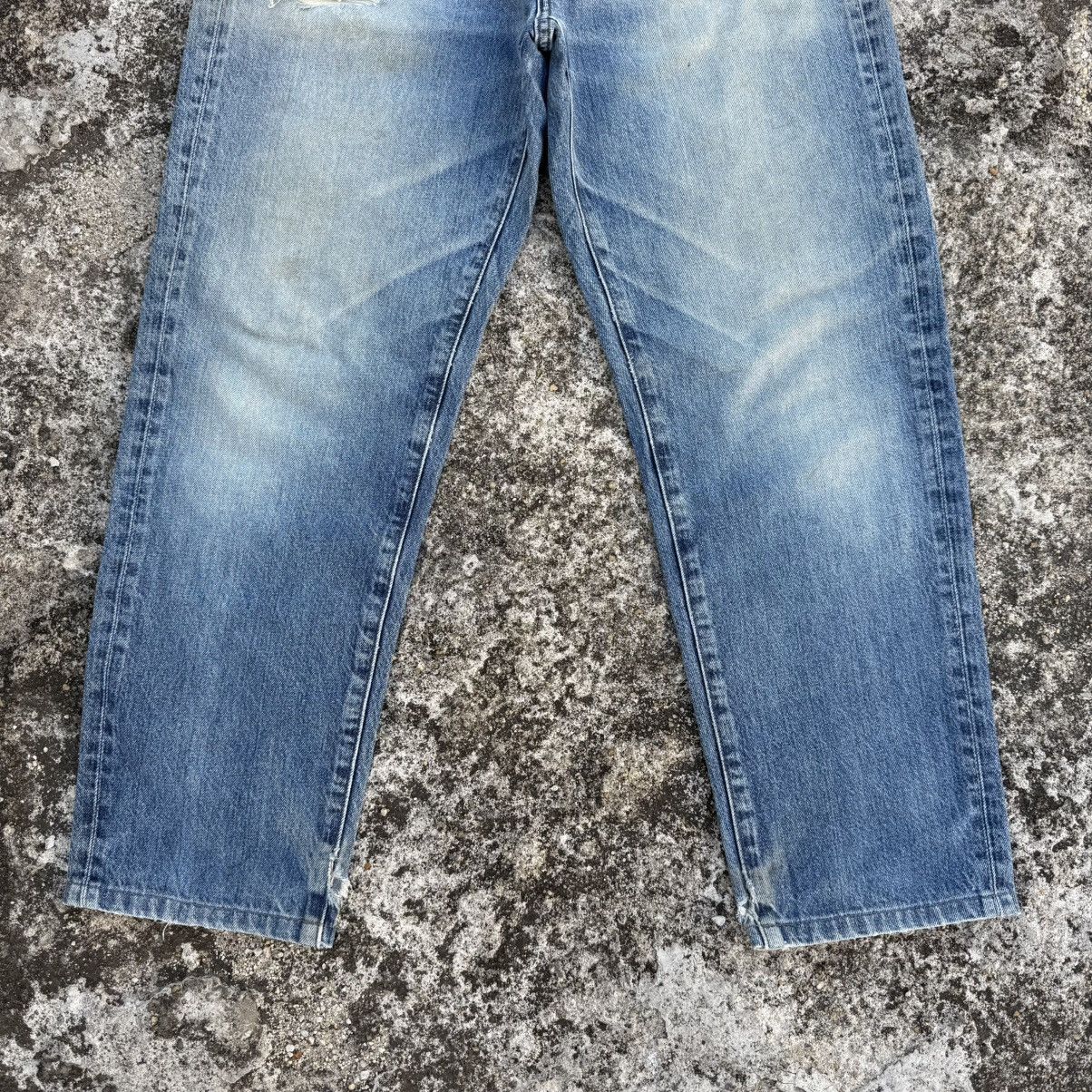 Japanese Brand VINTAGE JAPANESE FADED JEAN DENIM PANTS Size US 32 / EU 48 - 4 Thumbnail