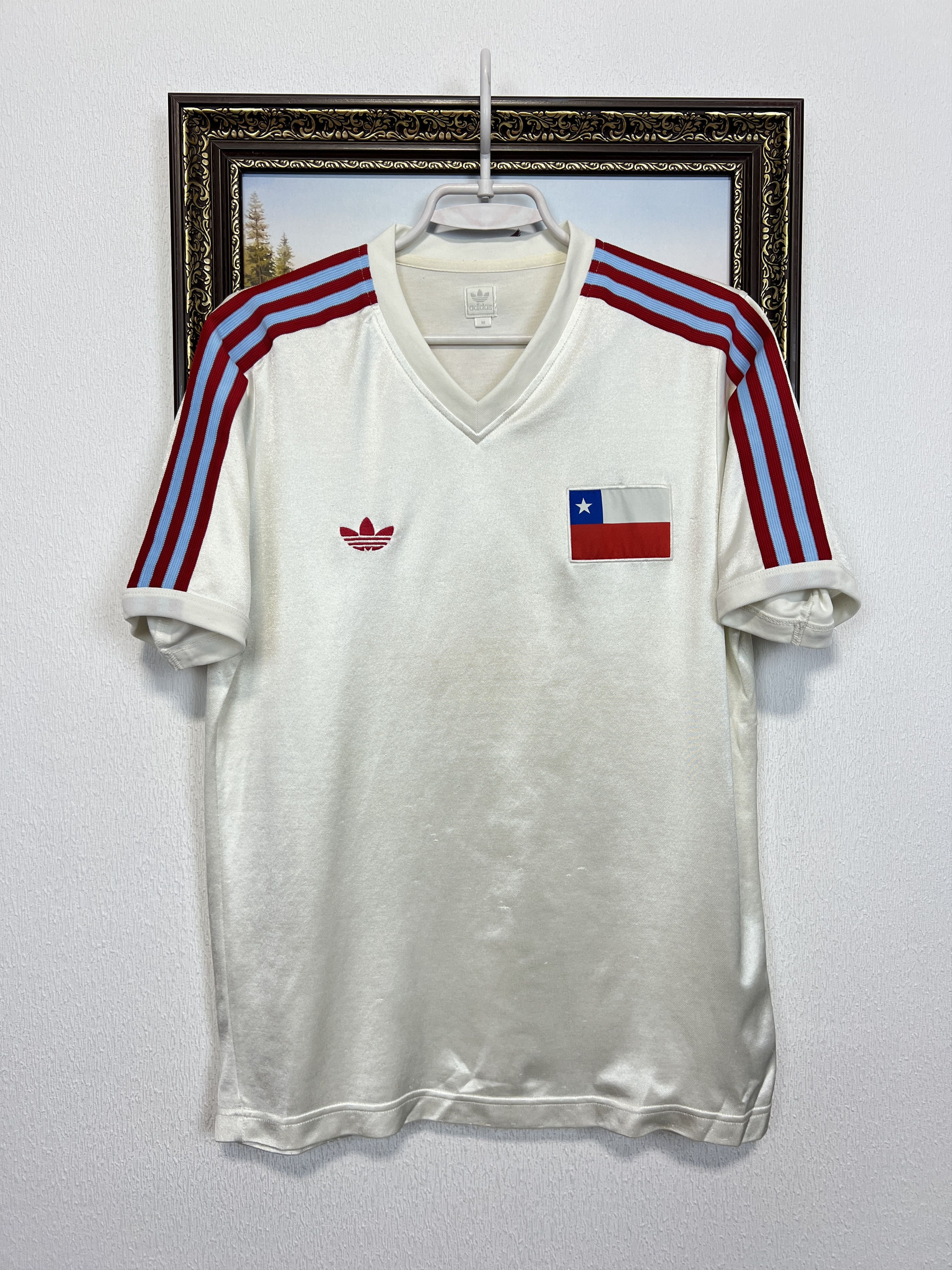 Adidas Adidas Originals Chile Football Shirt Soccer Jersey Trikot Size US M / EU 48-50 / 2 - 1 Thumbnail