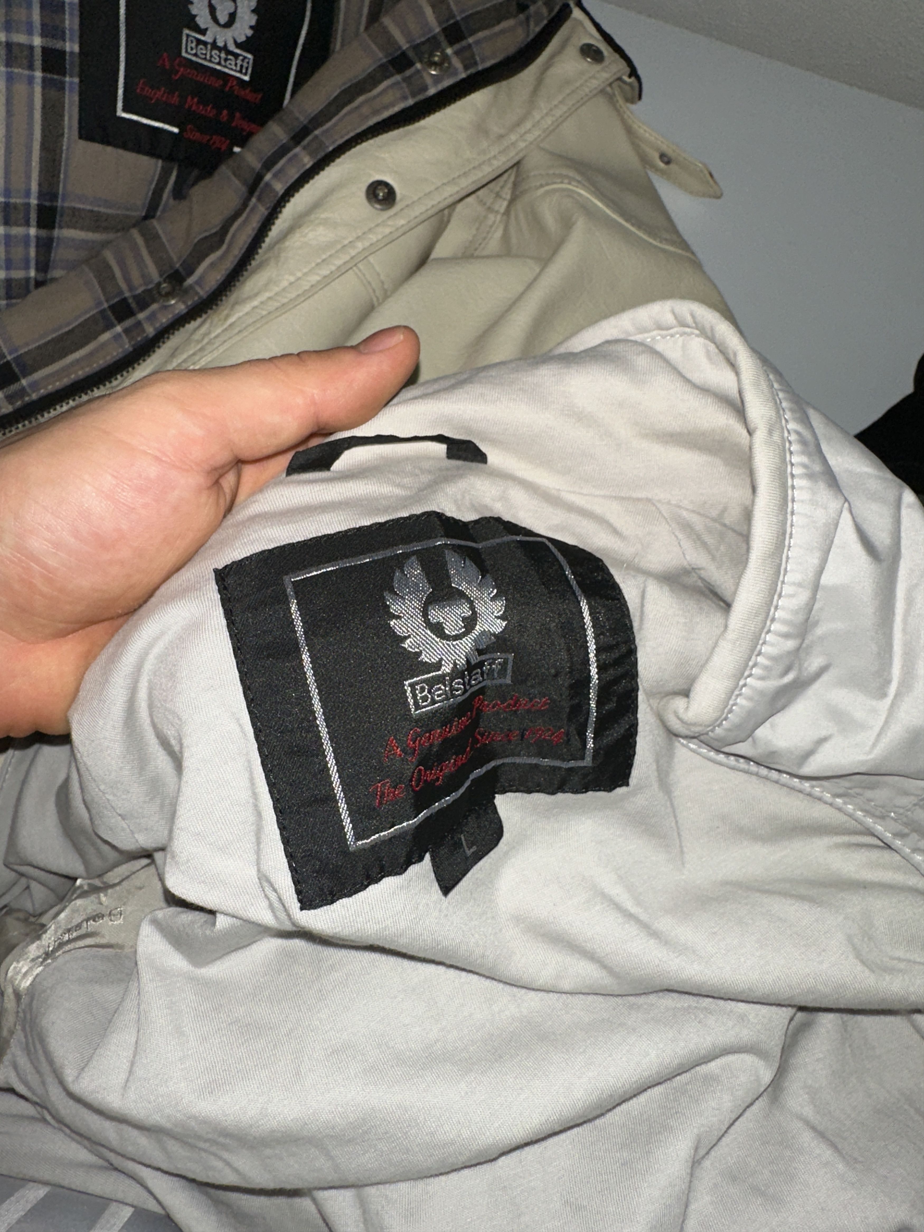Belstaff Belstaff Jacket Short Silver Label Light Jacket Slim Size L Size US L / EU 52-54 / 3 - 13 Thumbnail