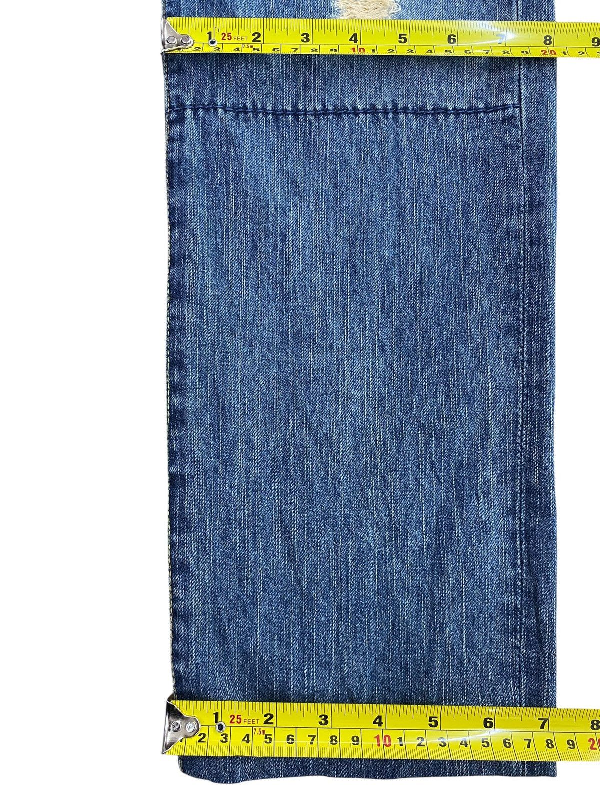 Japanese Brand Japanese Brand Ripped Whiskered Style Straight Leg Jeans Size US 29 - 9 Thumbnail