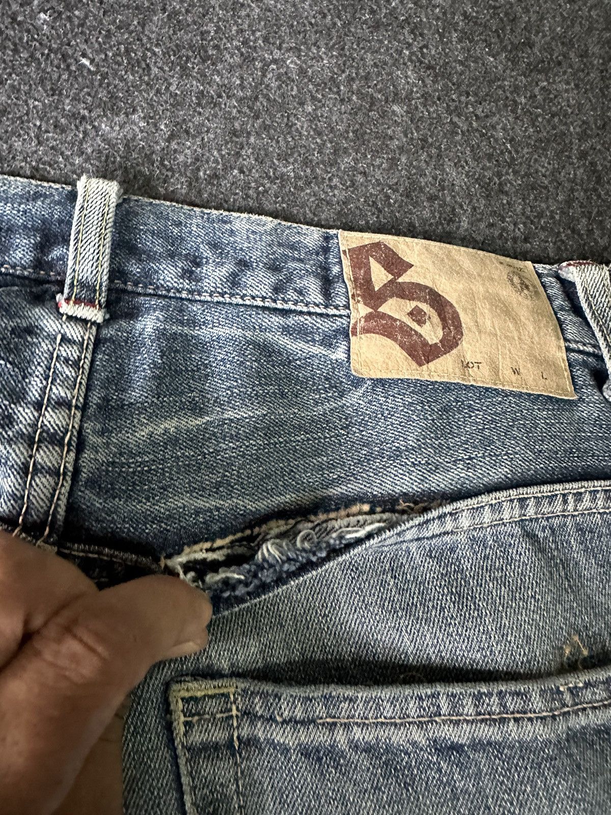 JNCO Baggy Scanner Fundamental Japan Denim 34x30 D226 Size US 34 / EU 50 - 9 Thumbnail