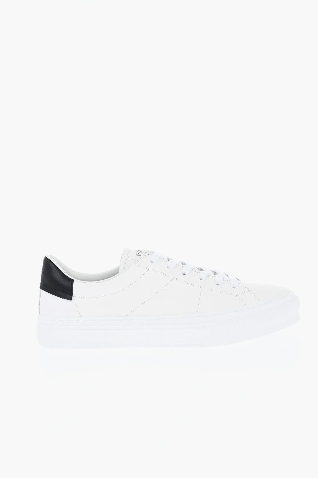 Givenchy og1mm0326 Leather Low-Top Sneakers in White Size US 12 / EU 45 - 1 Thumbnail