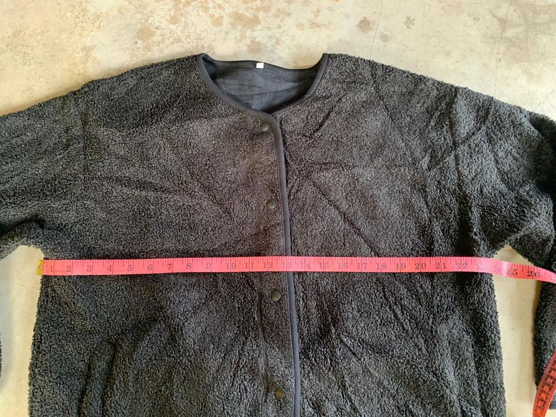 Vintage Cardigan Sherpa fleece Button Size L / US 10 / IT 46 - 9 Thumbnail