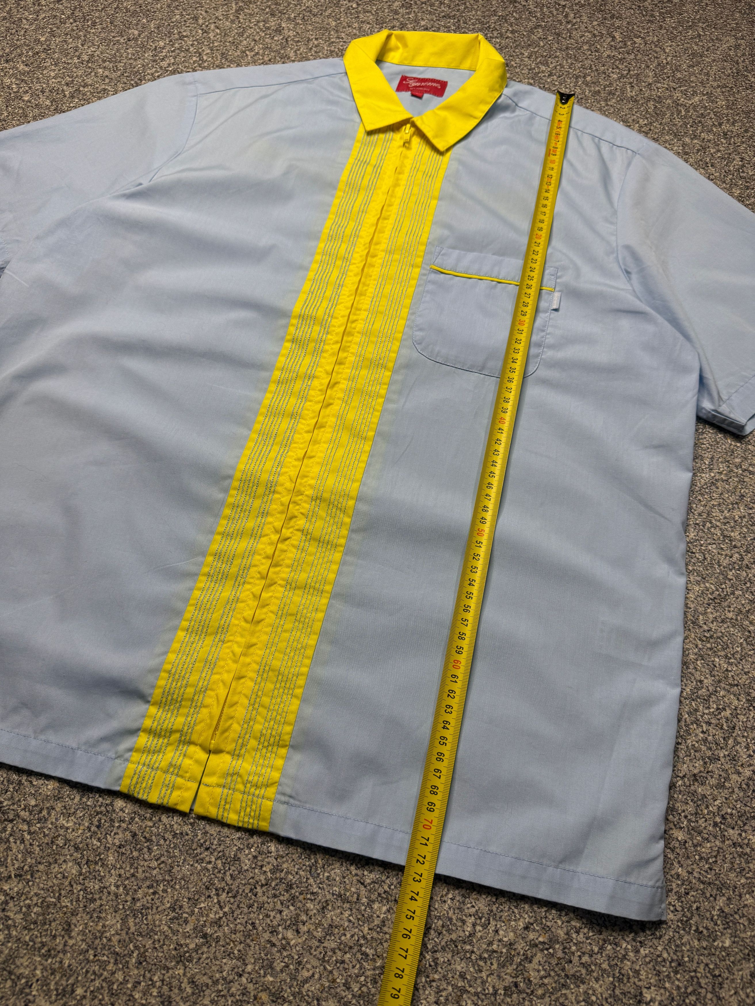 Supreme Bowling Zip S/S Shirt Size US L / EU 52-54 / 3 - 13 Thumbnail