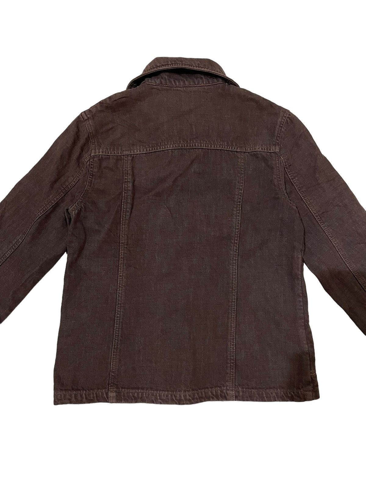 Japanese Brand × Vintage Poodelo Bondage Punk Zip-up Denim Jeans Jacket Size S / US 4 / IT 40 - 8 Thumbnail