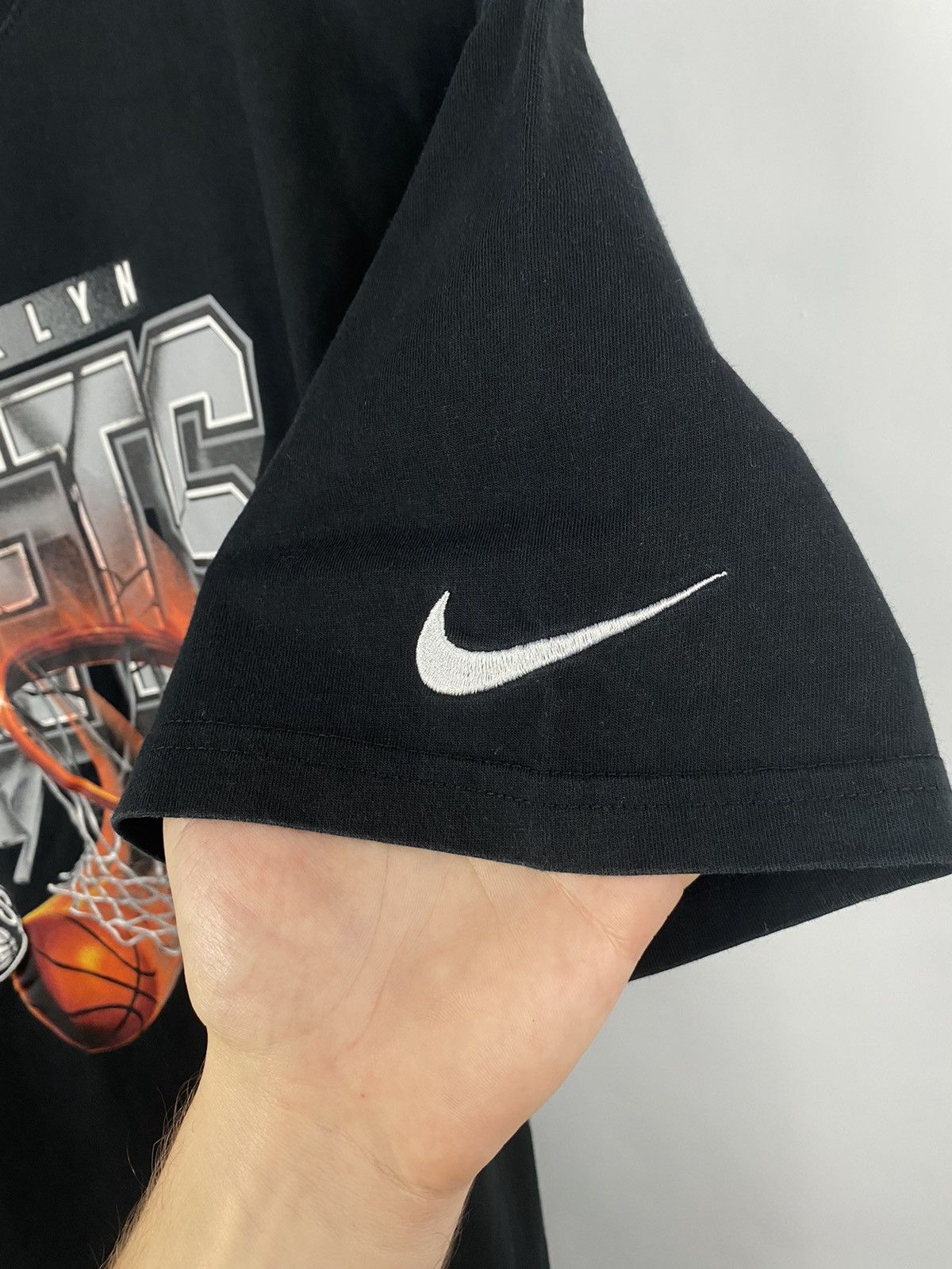 Nike 🏀 Nike Brooklyn NETS t-shirt basketball rare retro hype Y2K Size US L / EU 52-54 / 3 - 5 Thumbnail